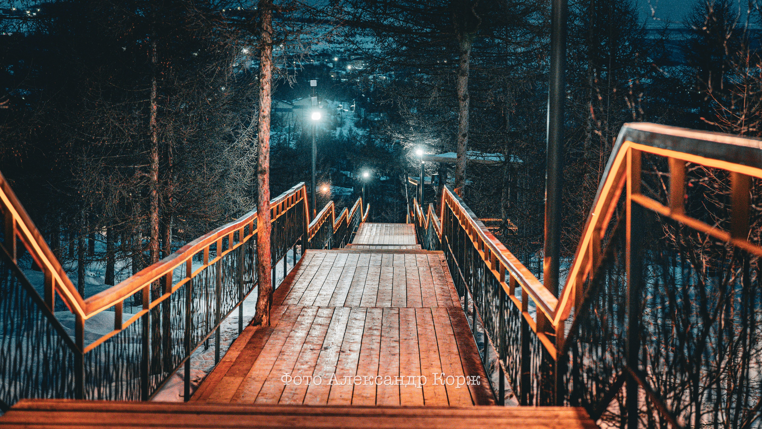 Вечерний Айхал, Фотографии Айхала. Фотографии и видеосъемка, Айхал, Удачный, Якутия. фотограф в Айхале