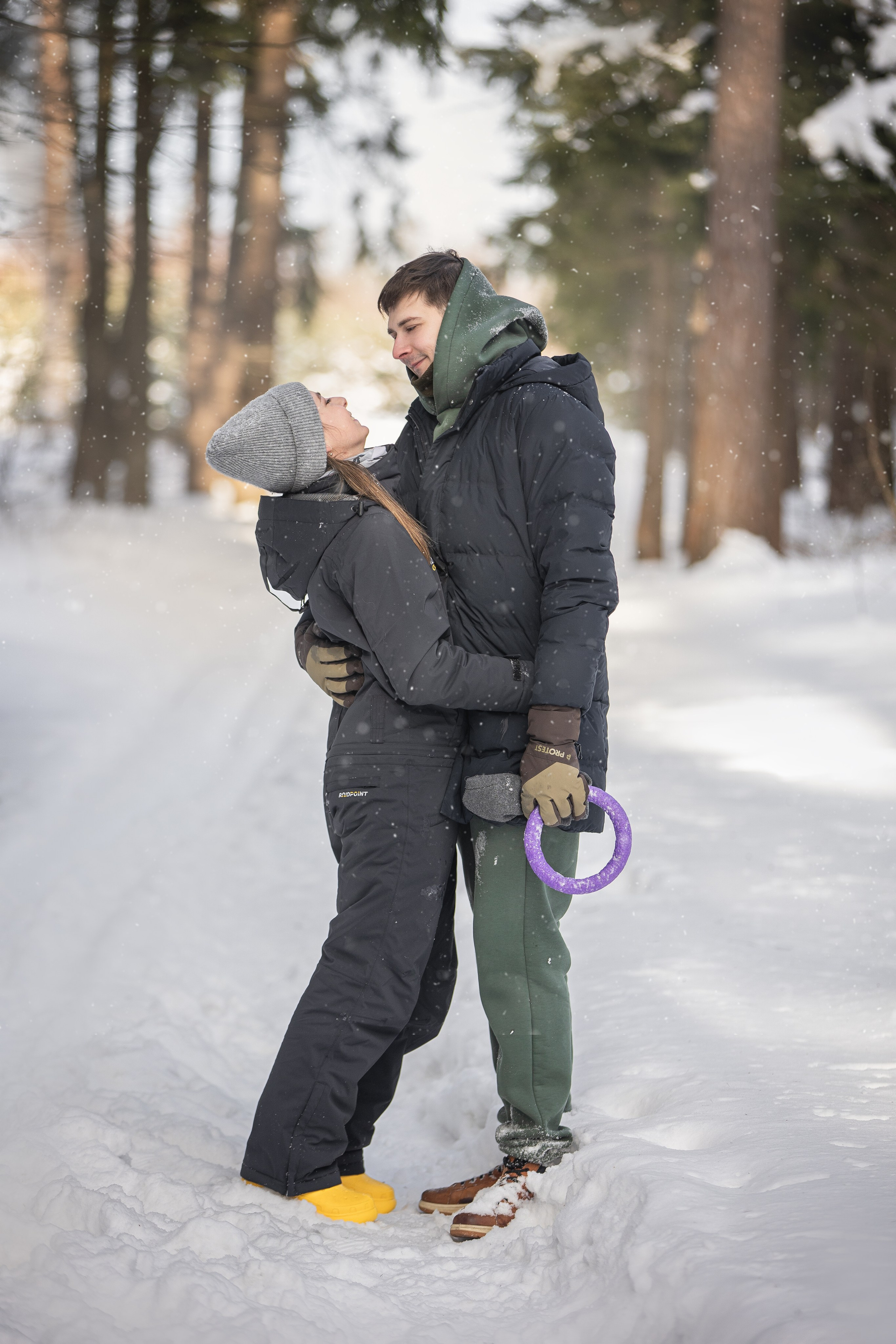 Дмитрий, Наталья и Панти. Фотограф анималист в Москве Майорова Евгения