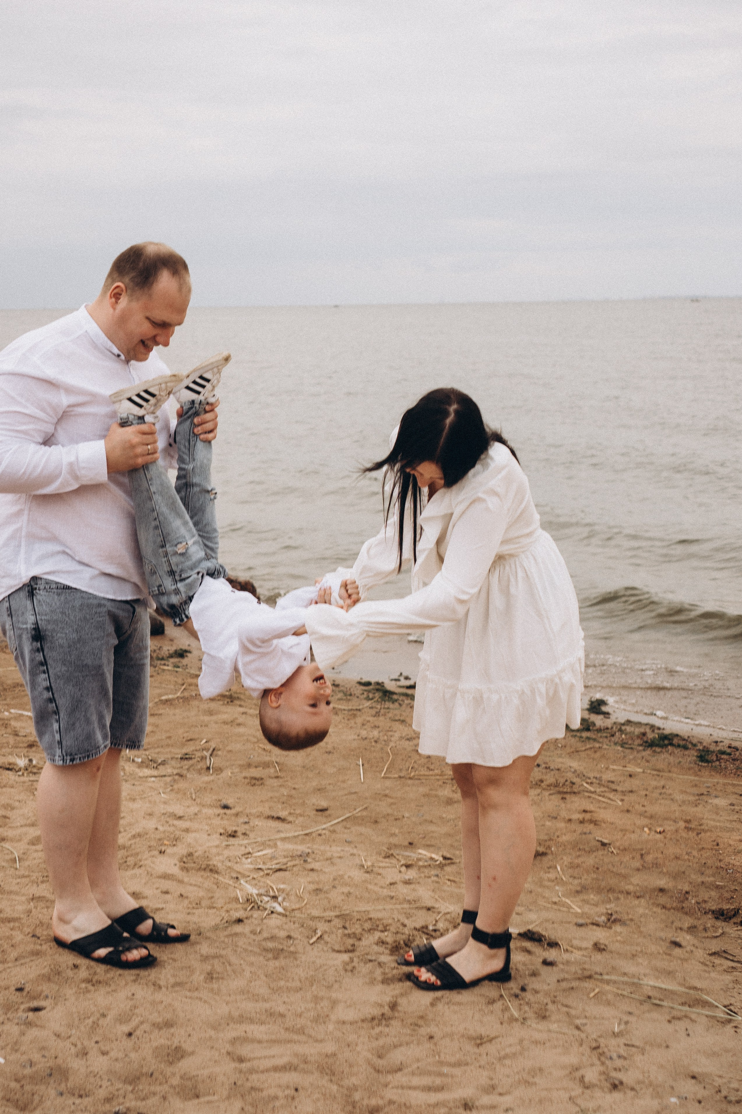 Семейная история на берегу залива. Профессиональный фотограф, Санкт-Петербург — Виктория Богомолова