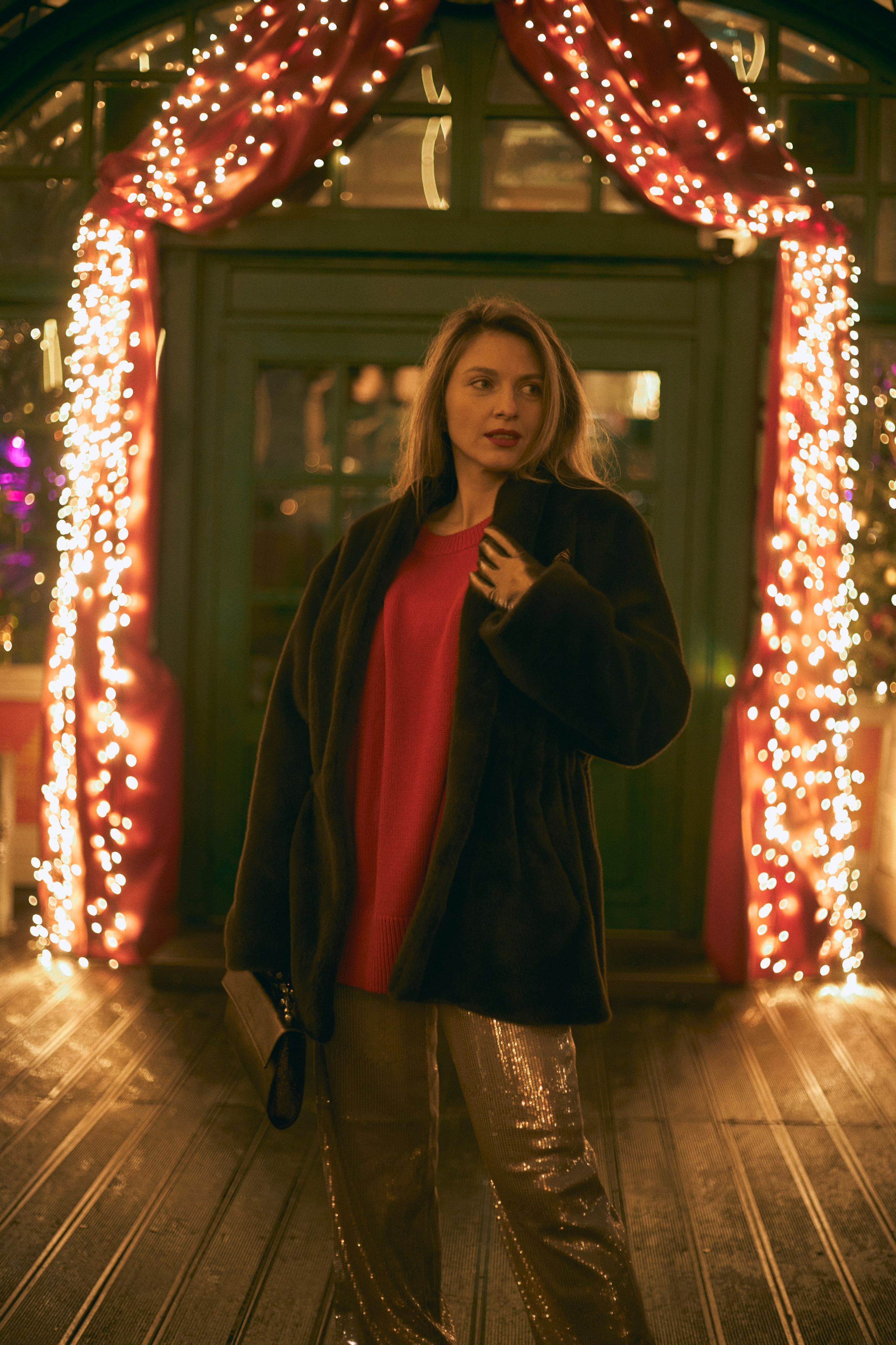 Новогодняя фотопрогулка по Москве. Анна Потявина. Фотограф Москва