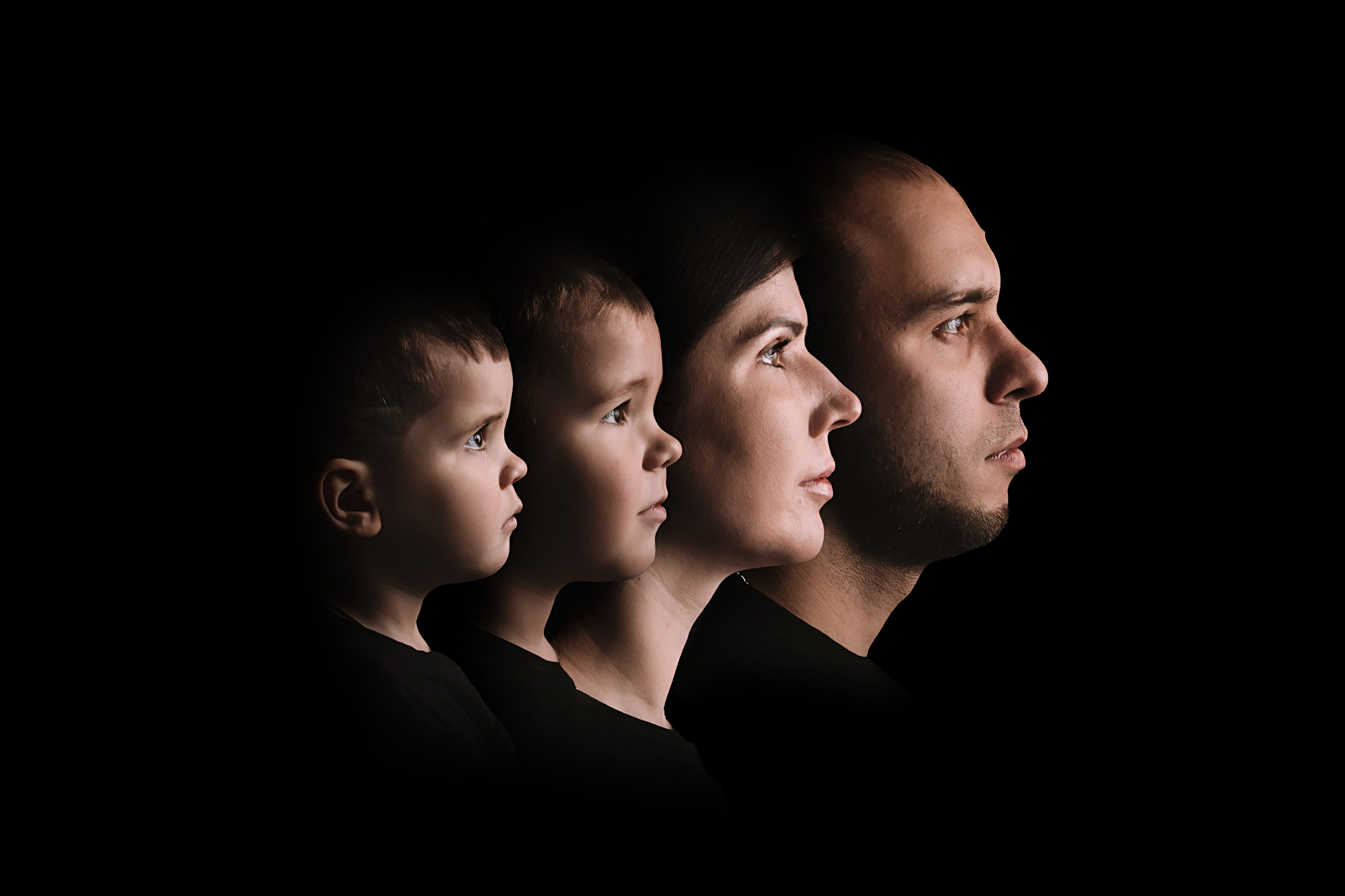 Профили. Семейный фотограф Тюмень, фотограф на роды Салмина Мария