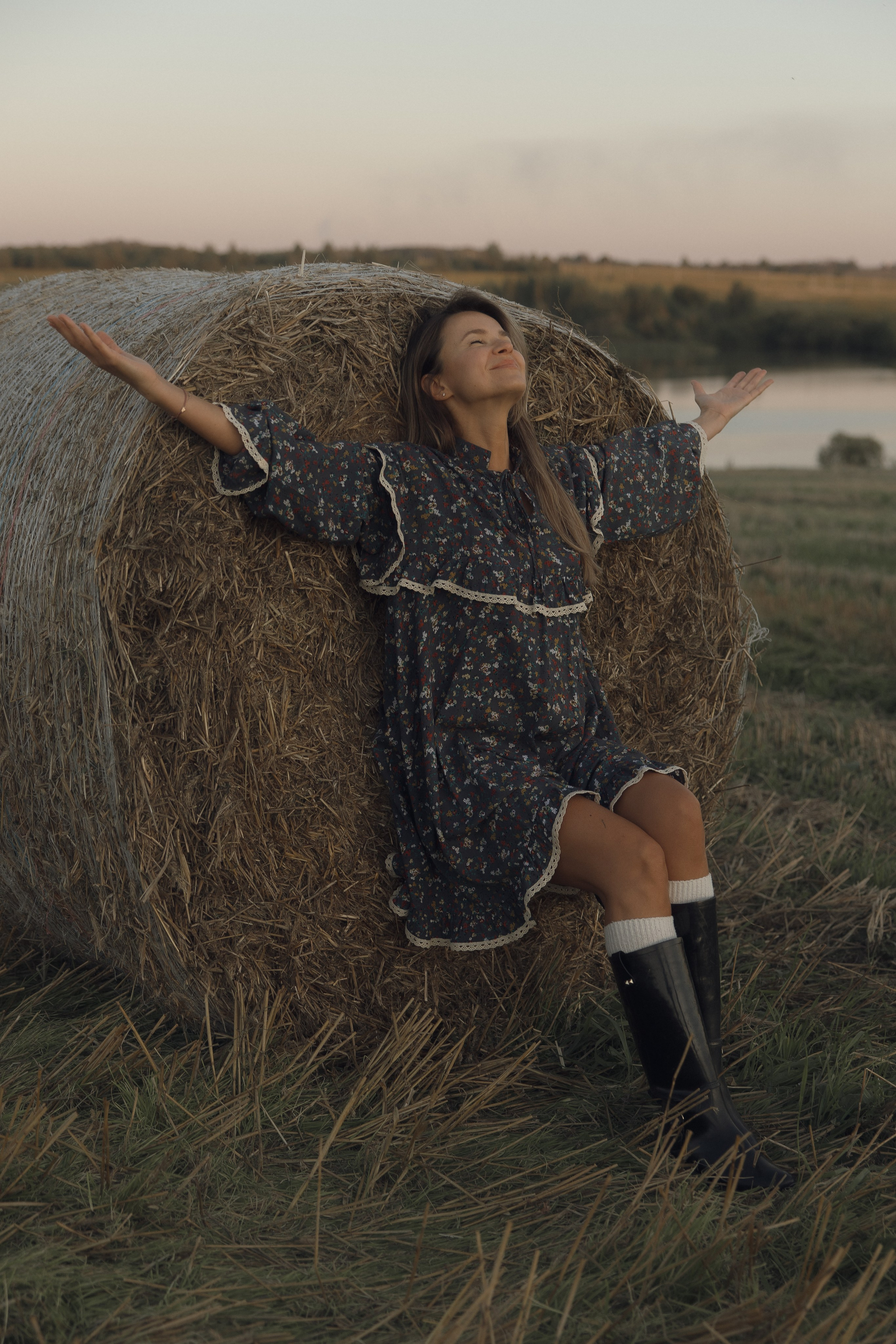 Поле. Мама и дочка. Семейный фотограф в городе Тула Любовь Сабирова