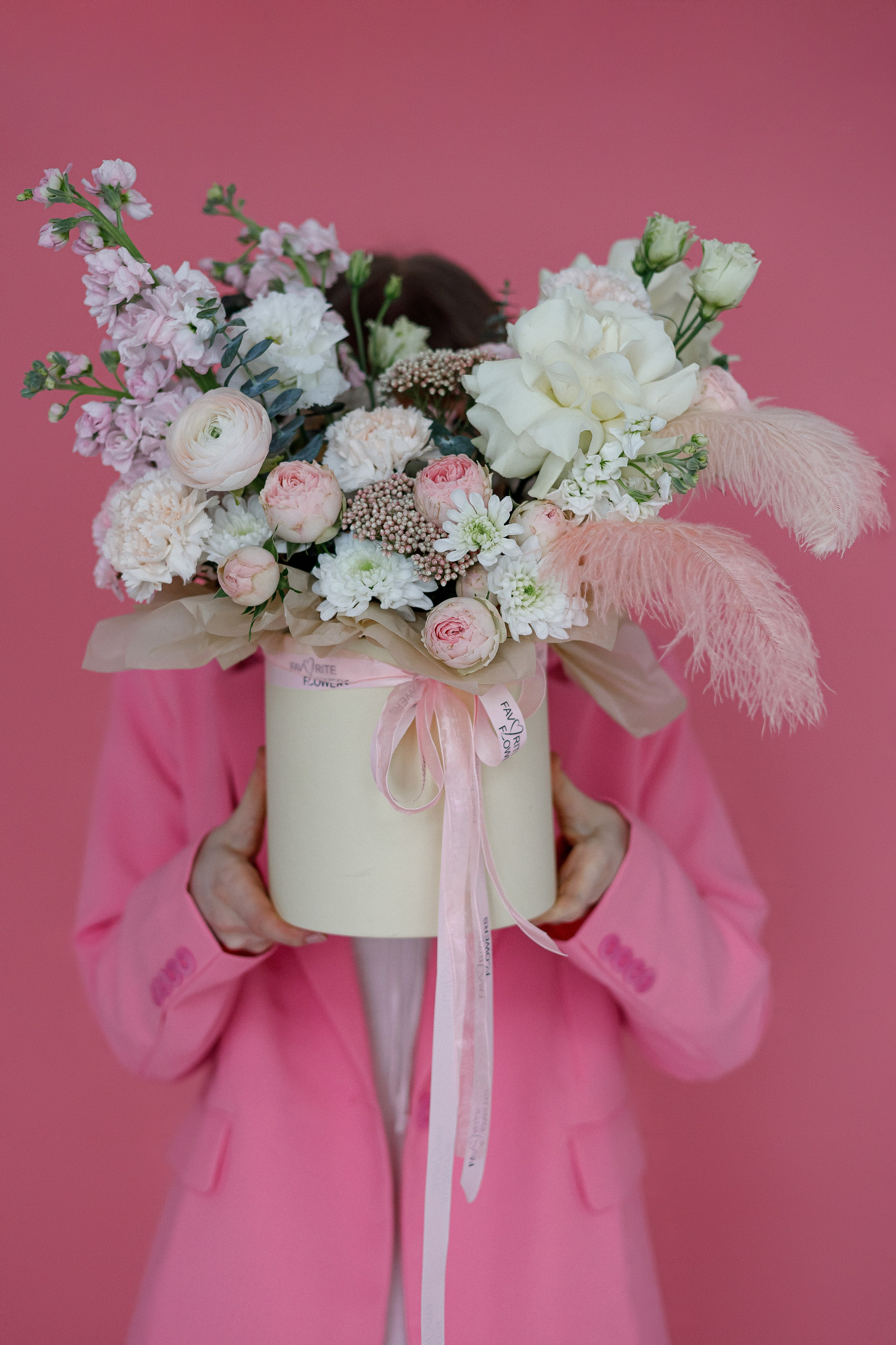 Контент-съёмка для салона цветов. Розовый зал. Фотограф Марина Юдина. Подольск, Москва