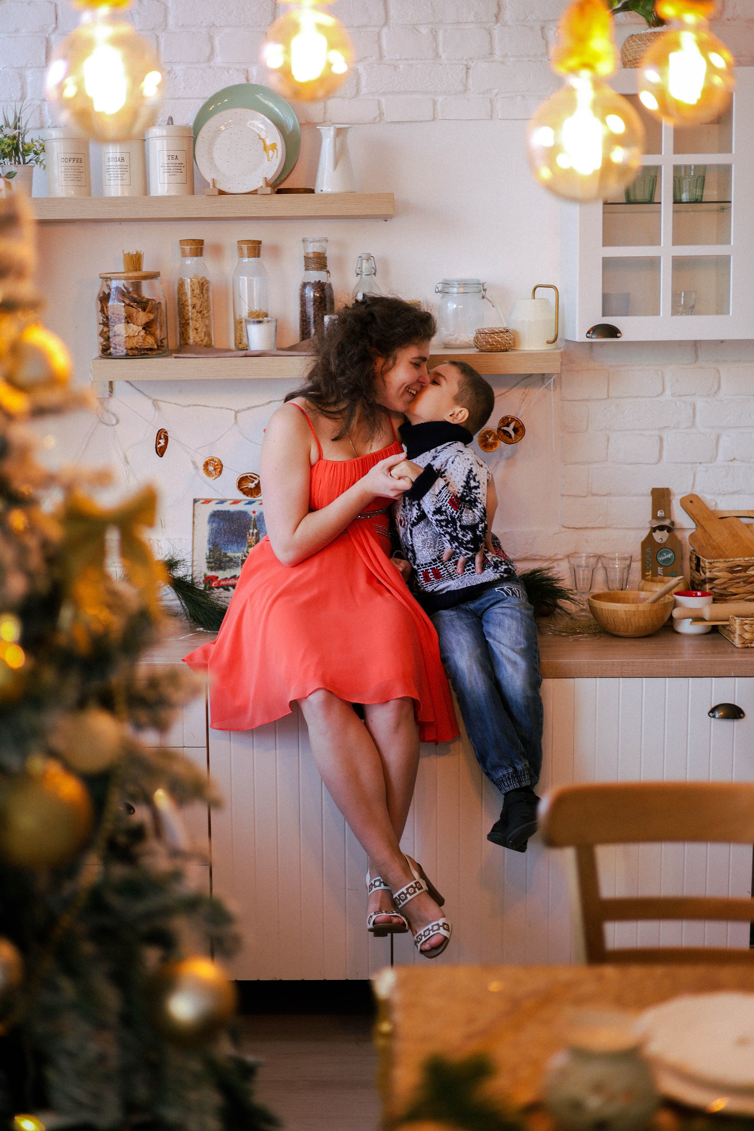 Новогодняя история «Нелля и ее семья». Фотограф в Москве Анастасия Калинина