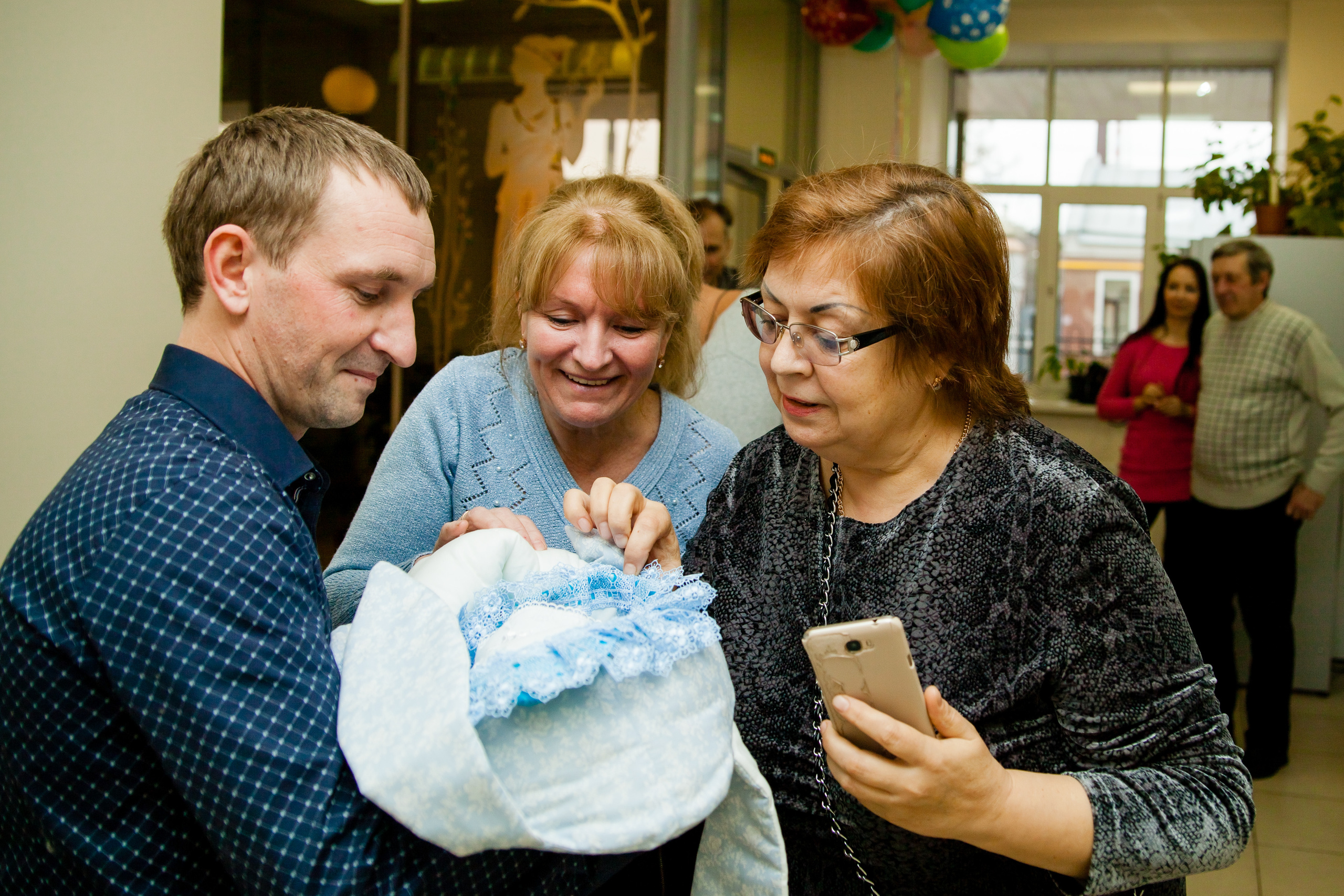 Выписка из роддома. Детский и семейный фотограф в Санкт-Петербурге Анна Сарынина