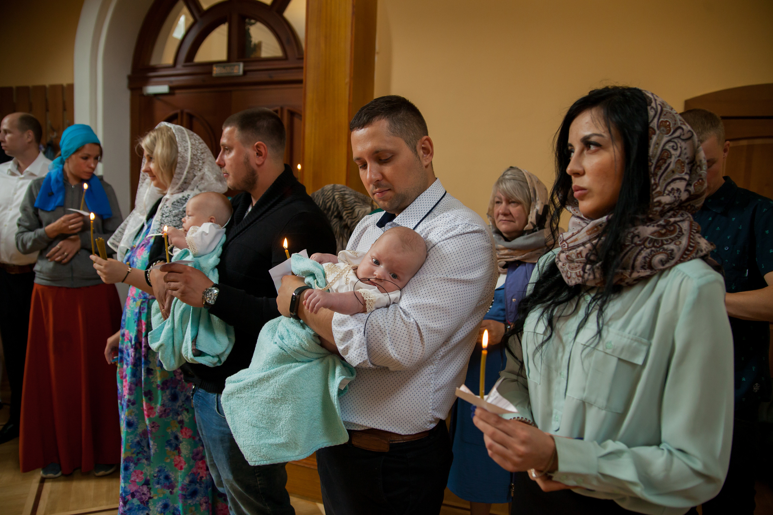 Крещение. Детский и семейный фотограф в Санкт-Петербурге Анна Сарынина
