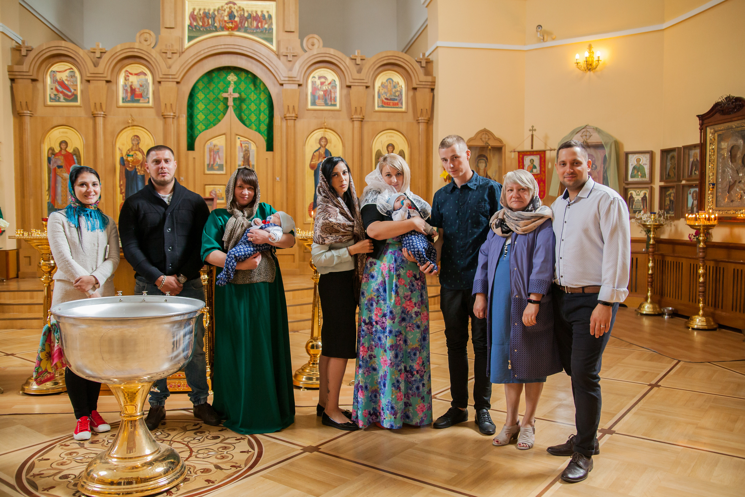 Крещение. Детский и семейный фотограф в Санкт-Петербурге Анна Сарынина