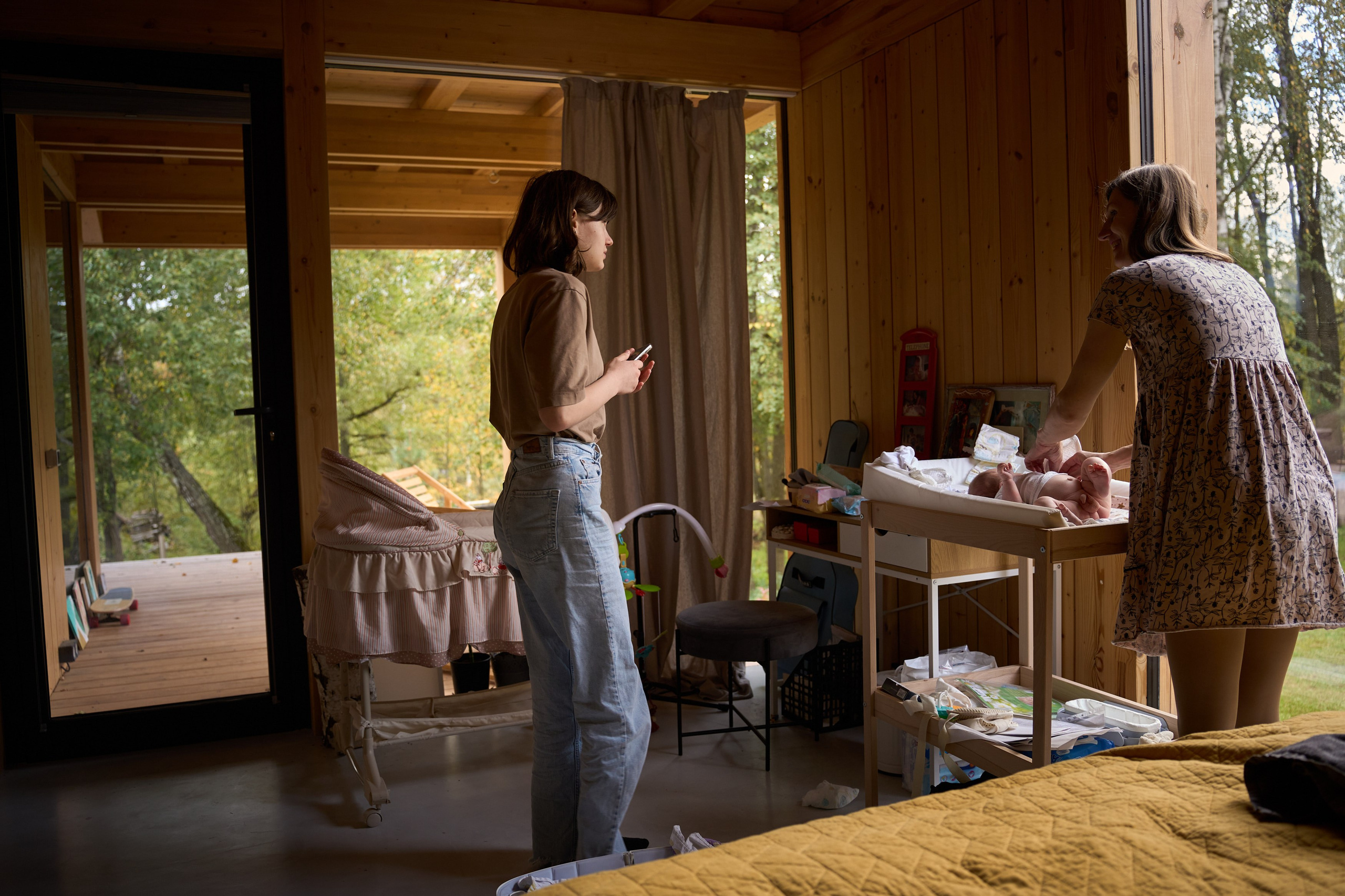 Четверо детей в доме. Фотограф Женя Пашкина