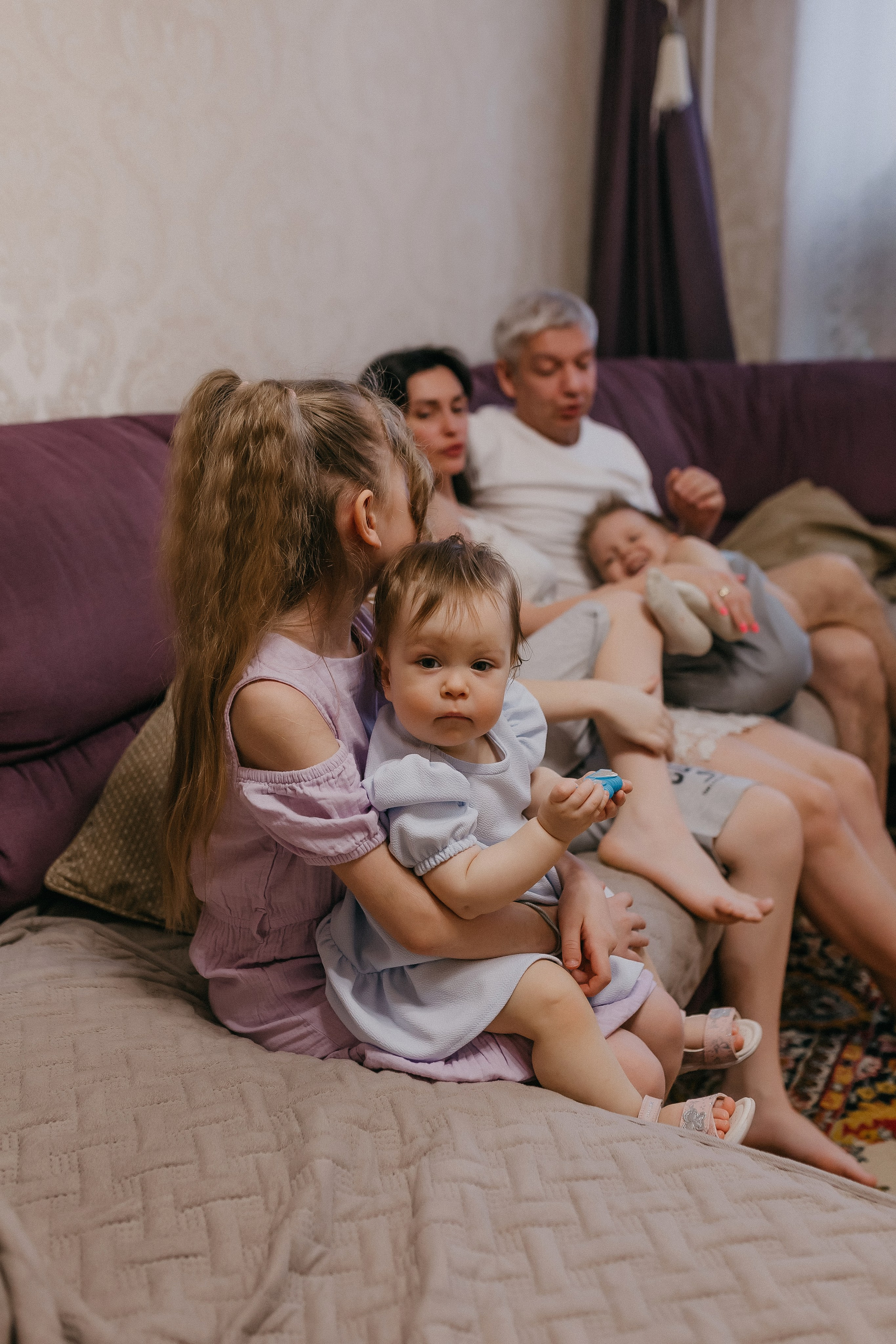 Вкусный завтрак. Семейный фотограф в Сургуте