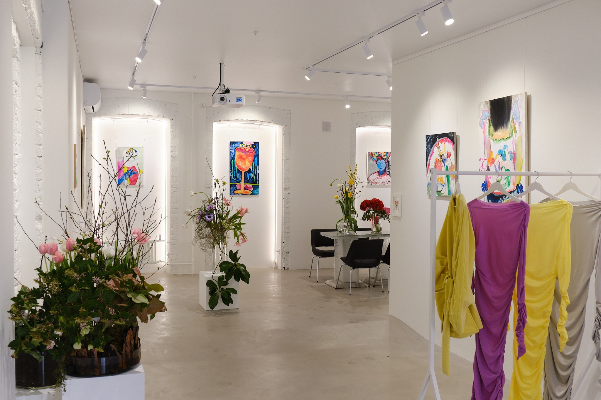 NIKA CHERNYAEVAxARTXFASHION. Открытие выставки. Портретный и репортажный фотограф в Москве Острикова Анастасия