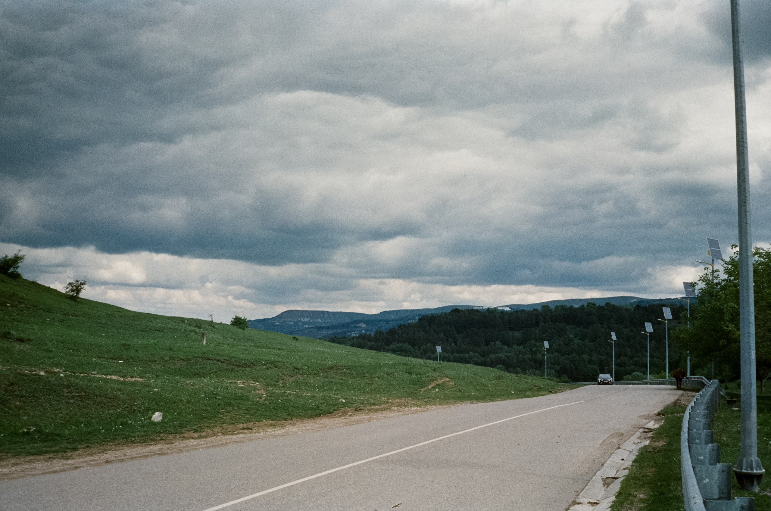 Музей Ярошенко, Кисловодск вечером / SFL 500T — Ricoh 500GS