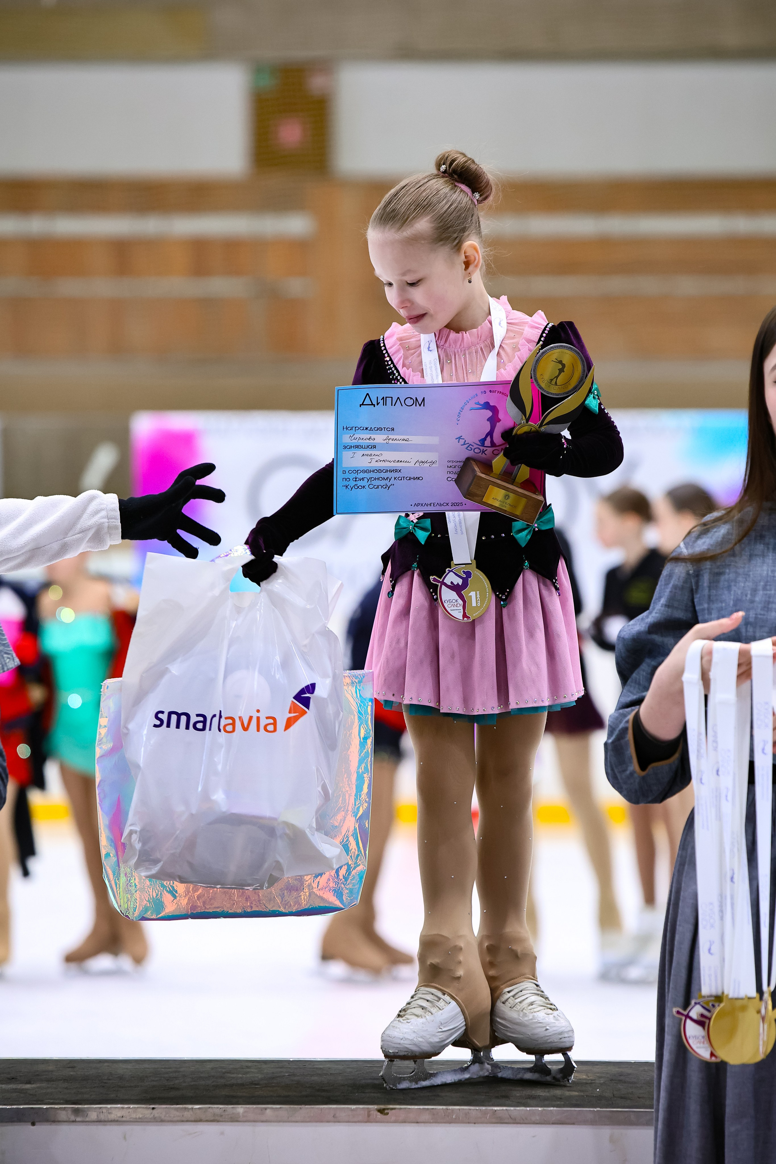 КУБОК CANDY 2025 В АРХАНГЕЛЬСКЕ НАГРАЖДЕНИЕ. ФК Фотограф в Санкт-Петербурге Наталья Понарина