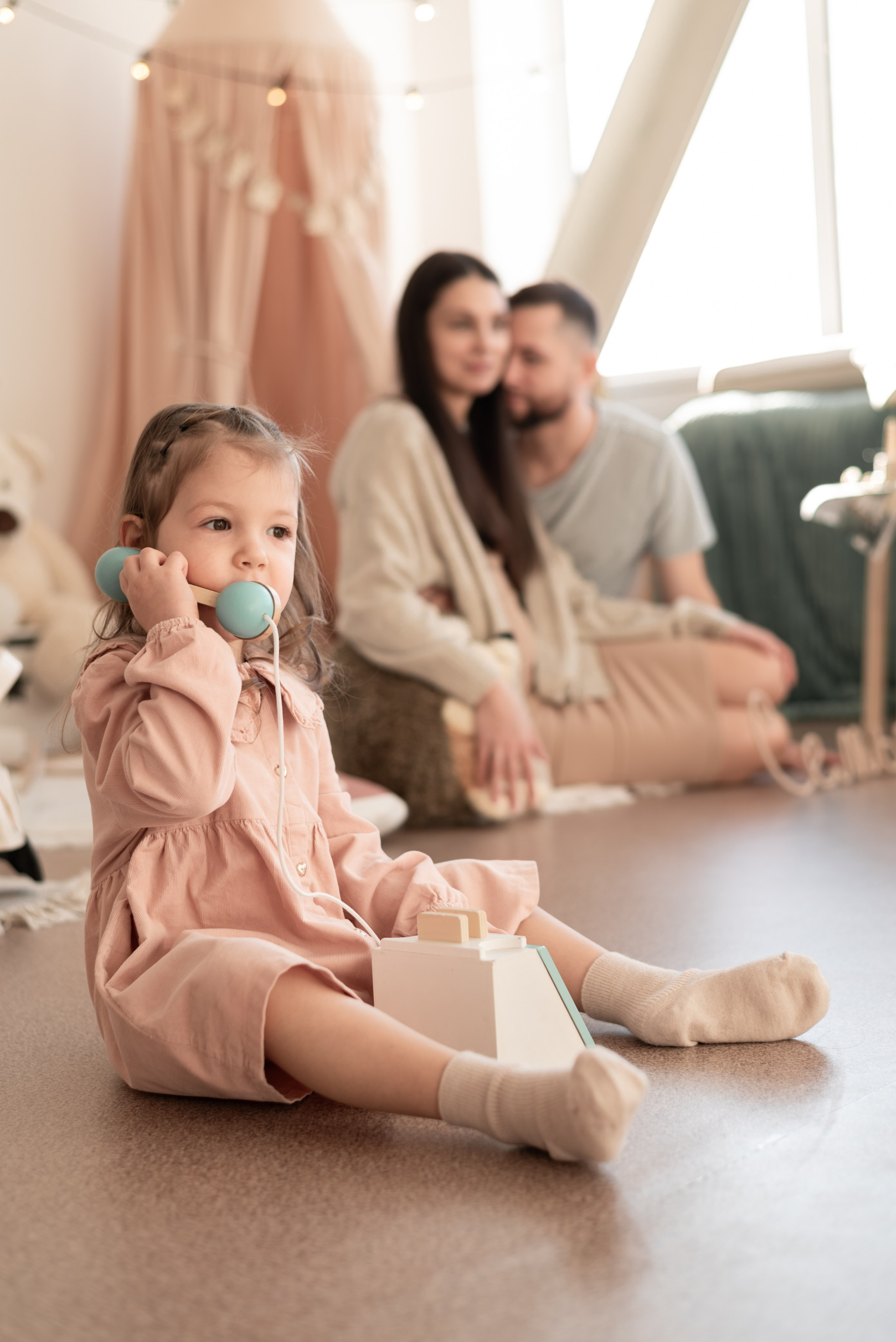 Катя и София в студии «Вдохновение»