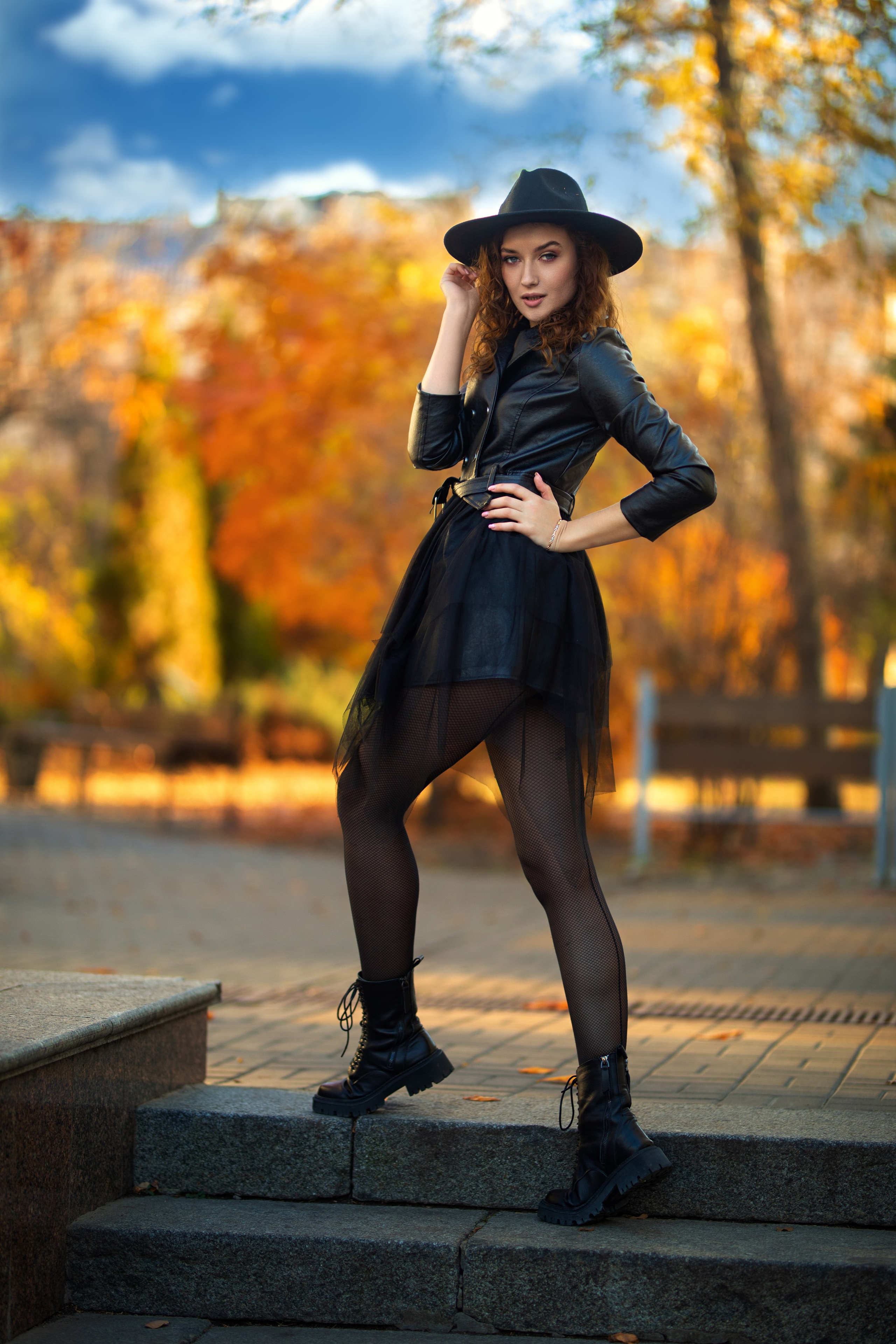 Осенняя фотосъемка в парке с Анастасией в формате для «себя»