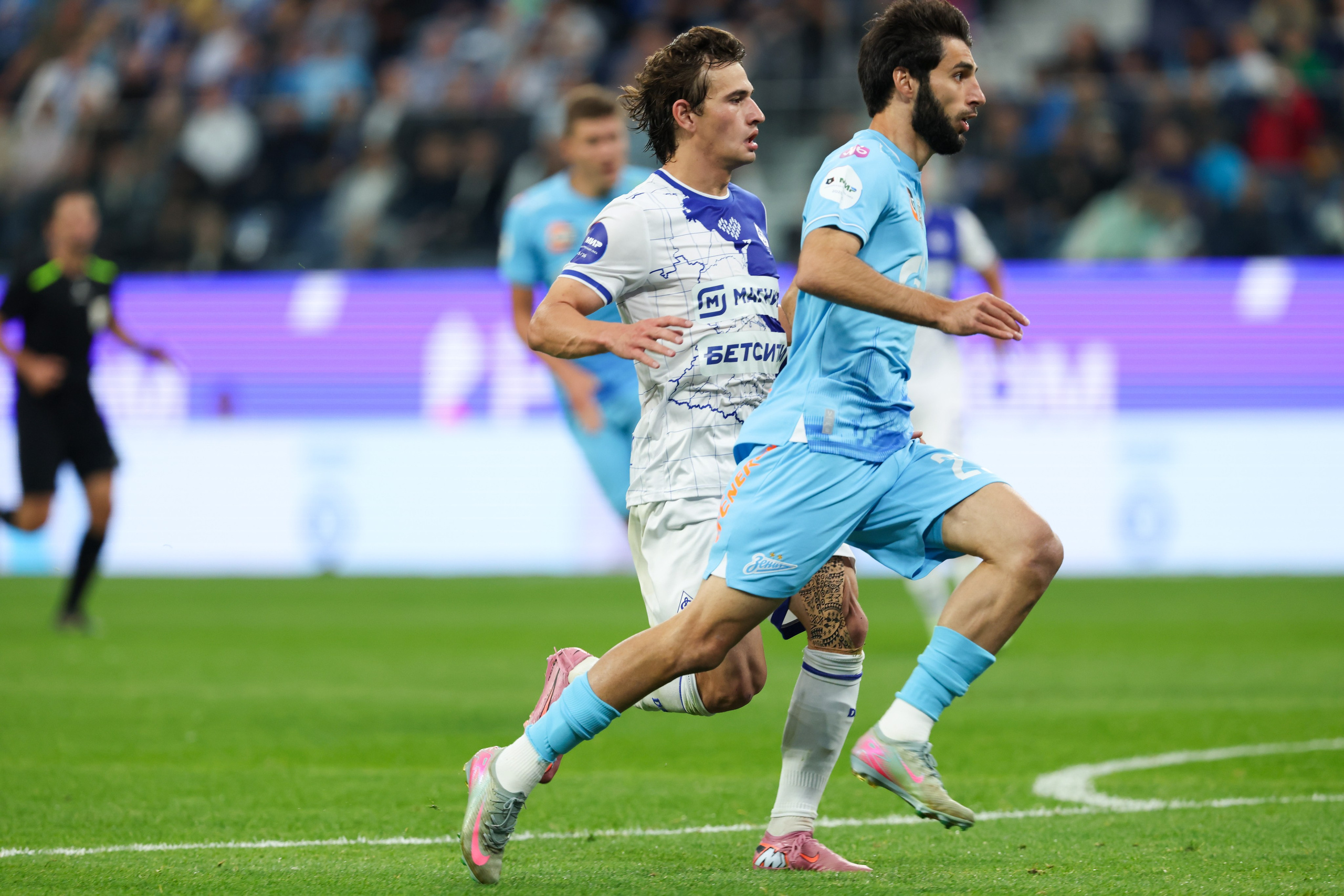 ФК «Зенит» — ФК «Динамо» Махачкала 23.08.2025. Спортивный и репортажный фотограф Антон Тереханов