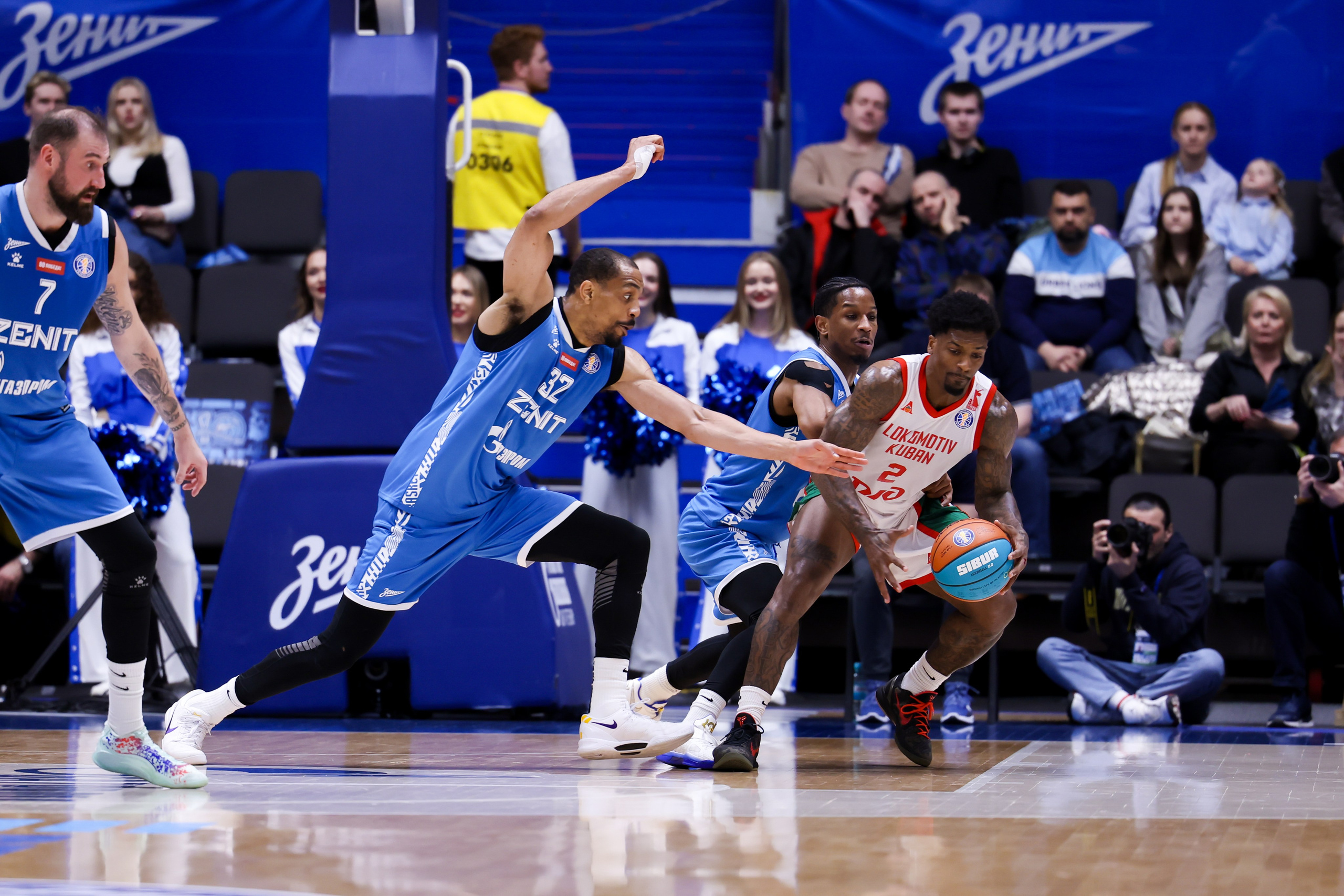 БК Зенит — БК Локомотив-Кубань 07.05.2025. Спортивный и репортажный фотограф Антон Тереханов