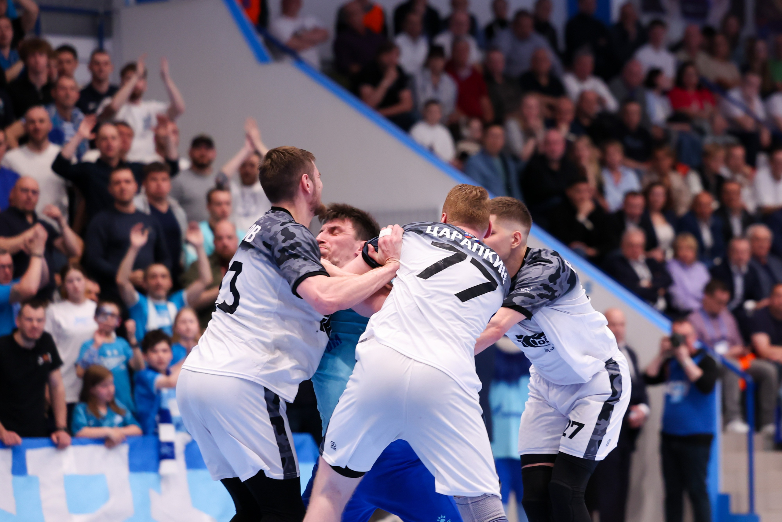 ГК Зенит — ГК ЦСКА финал ЧР2024/25 3 игра 28.05.2025. Спортивный и репортажный фотограф Антон Тереханов