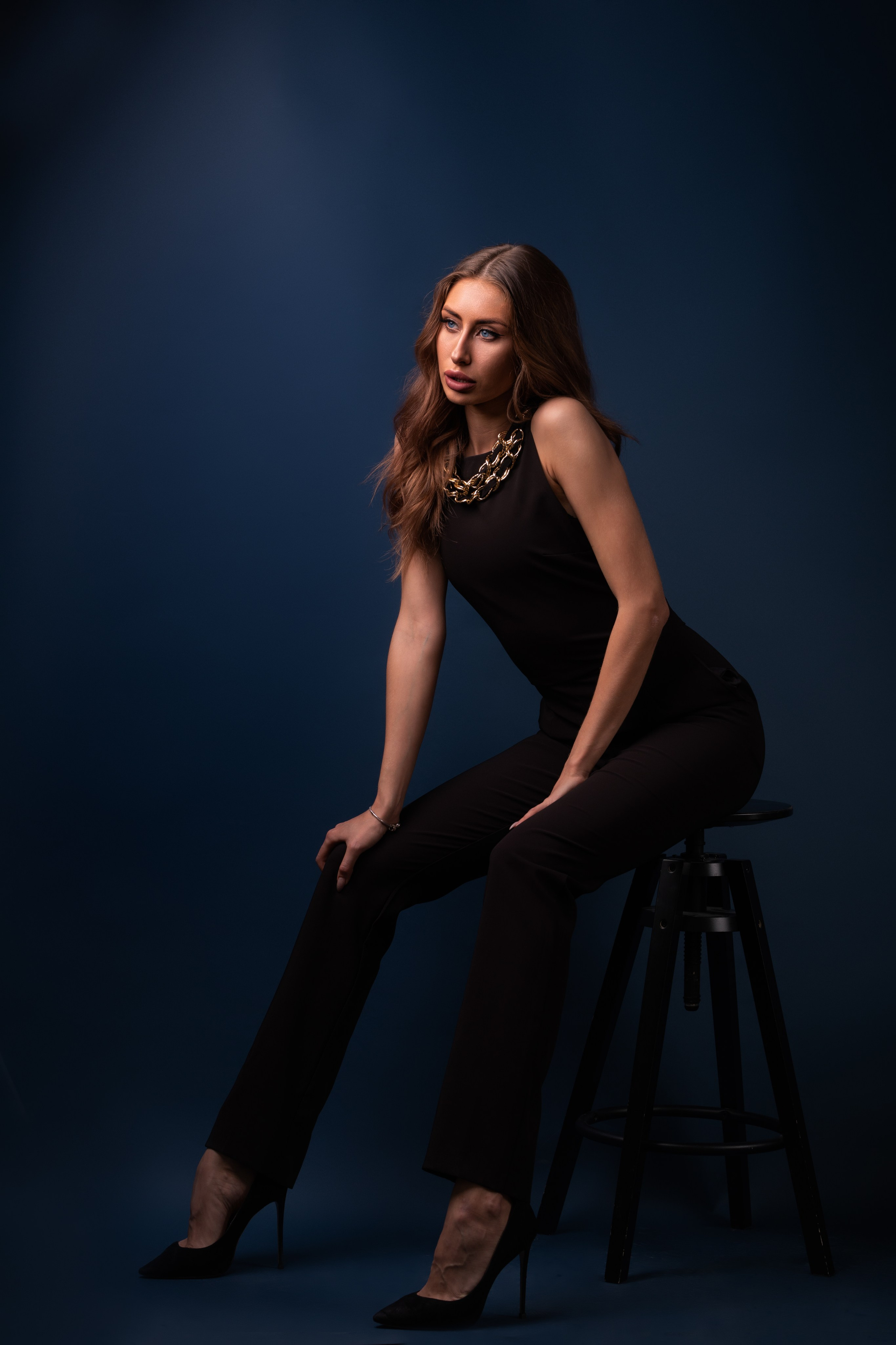 Студийная съемка с Яной на циклораме для «себя»