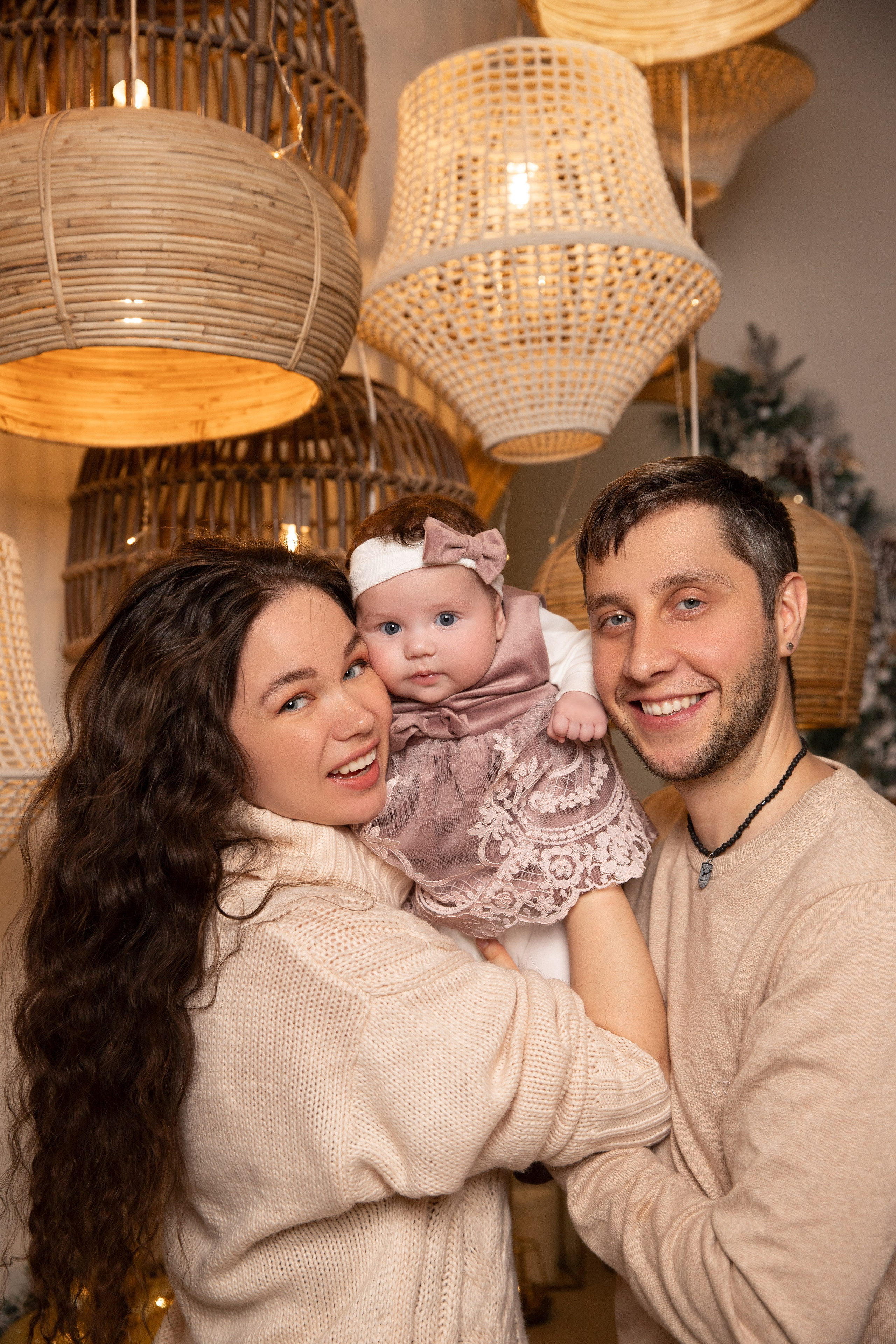 Новогодняя с малышкой. Свадебный и портретный фотограф в Москве Мария Кравченко