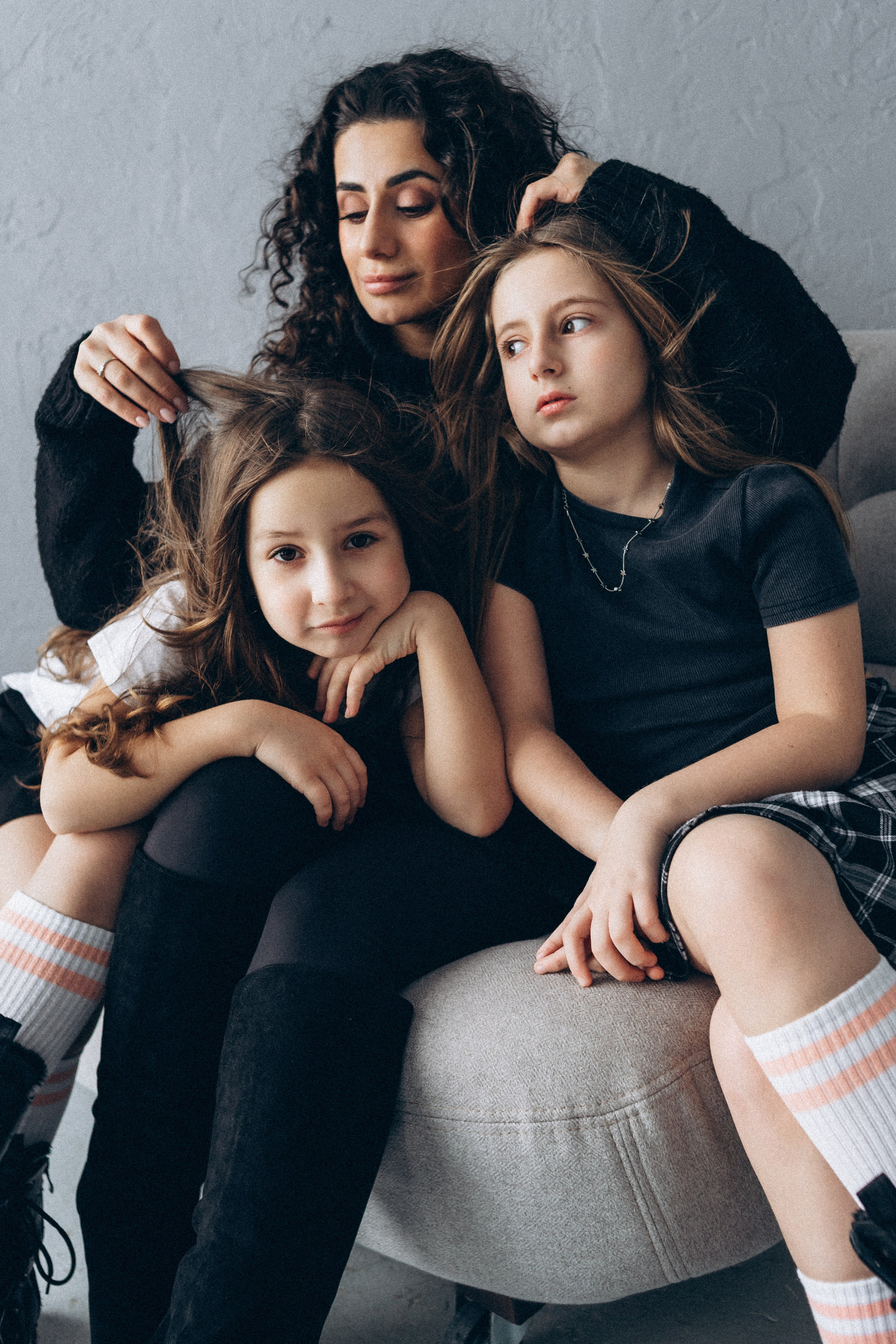 МИА, МАЙЯ, ЛЕНА. Семейная фотосессия. Настоящие портреты и истории