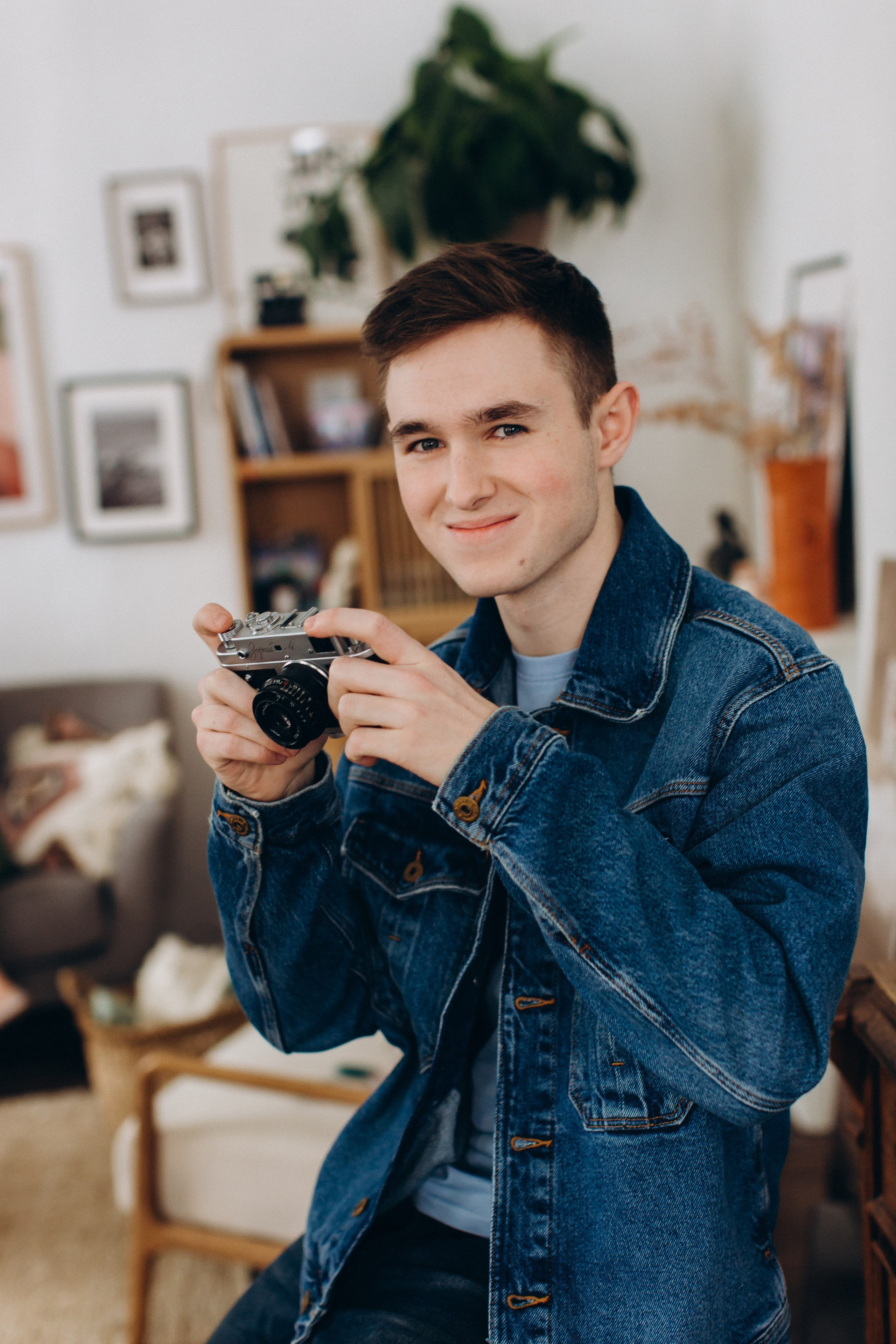 Семейная фотосессия в студии для Елены и ее семьи. Семейный, детский и школьный фотограф в Москве Рудницкая Анна