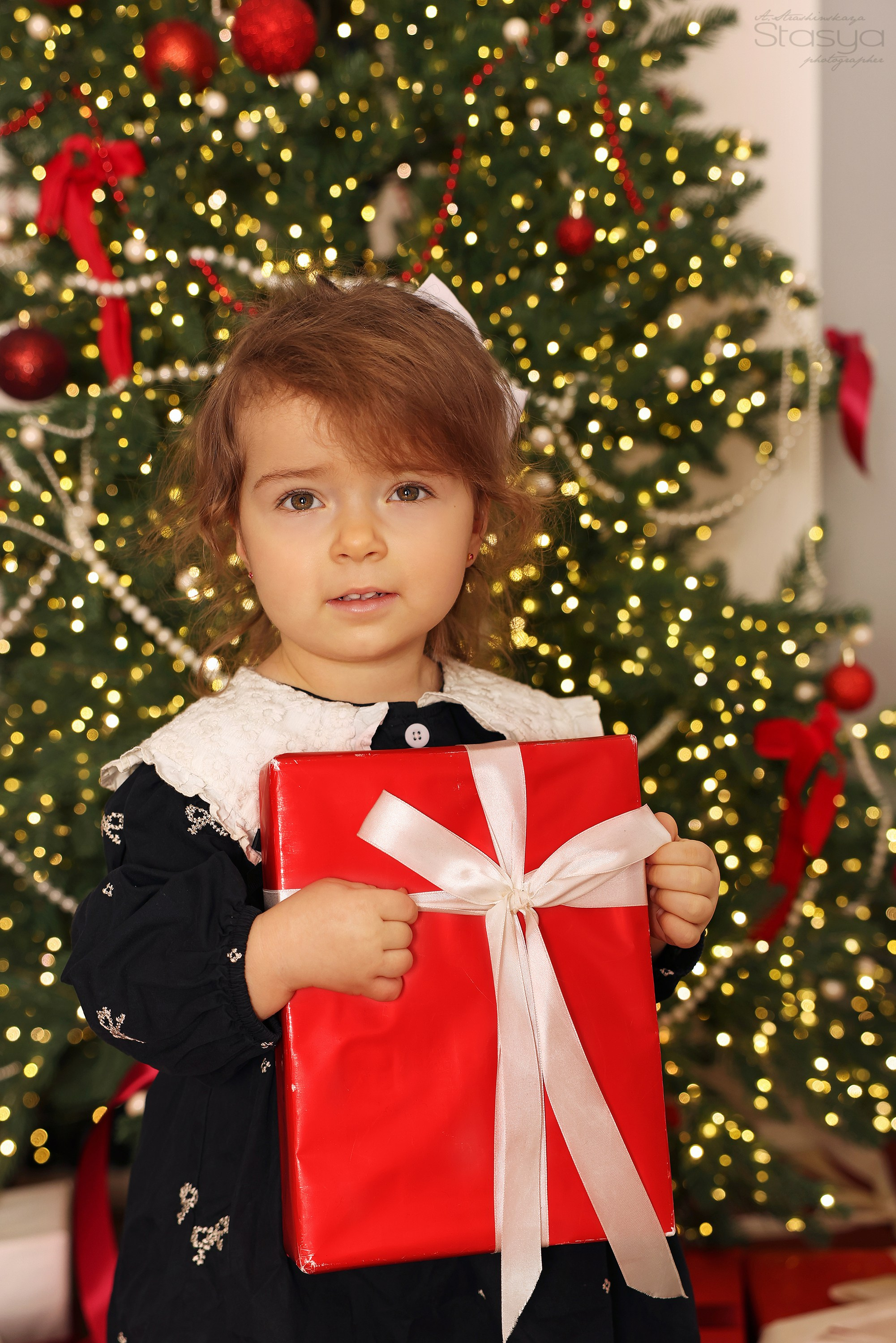 Второй день рождения и новогодняя сказка в студии. Фотограф в Санкт-Петербурге Анастасия Сачкова