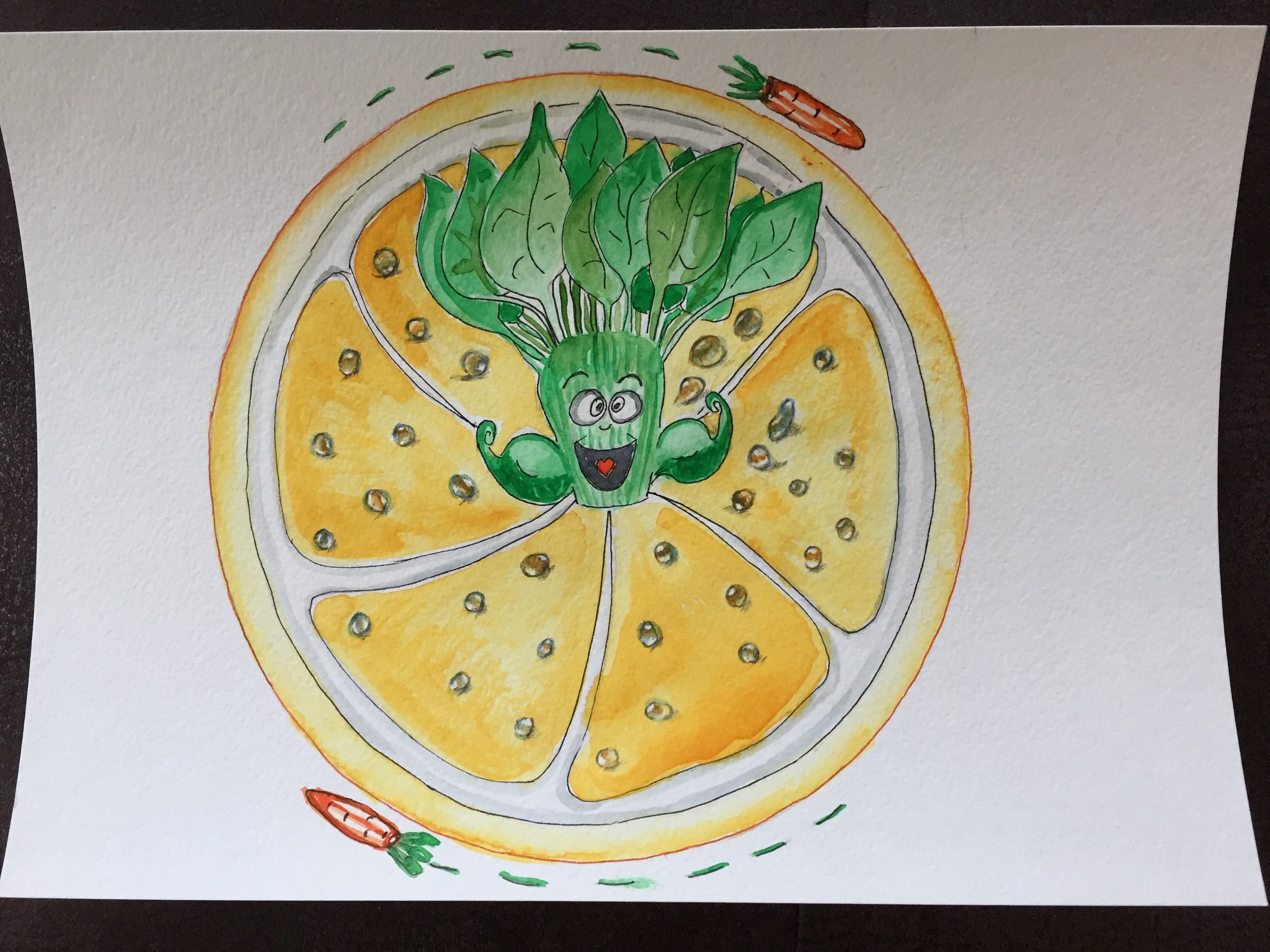 Illustration 20/30 watercolor on paper 2021