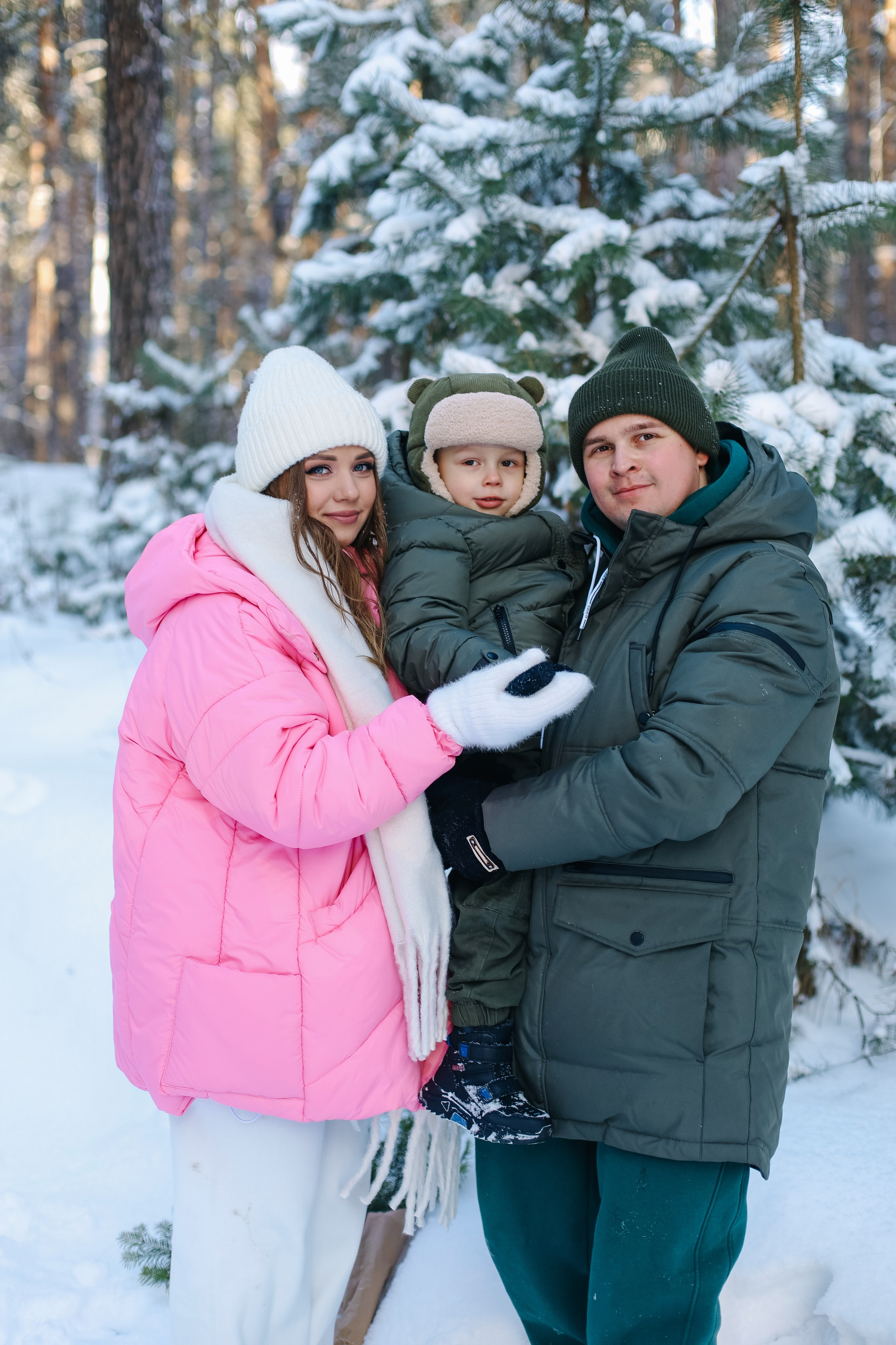 Уличная зимняя фотосессия. Семейный и свадебный фотограф в Пензе Валерия Филюкова