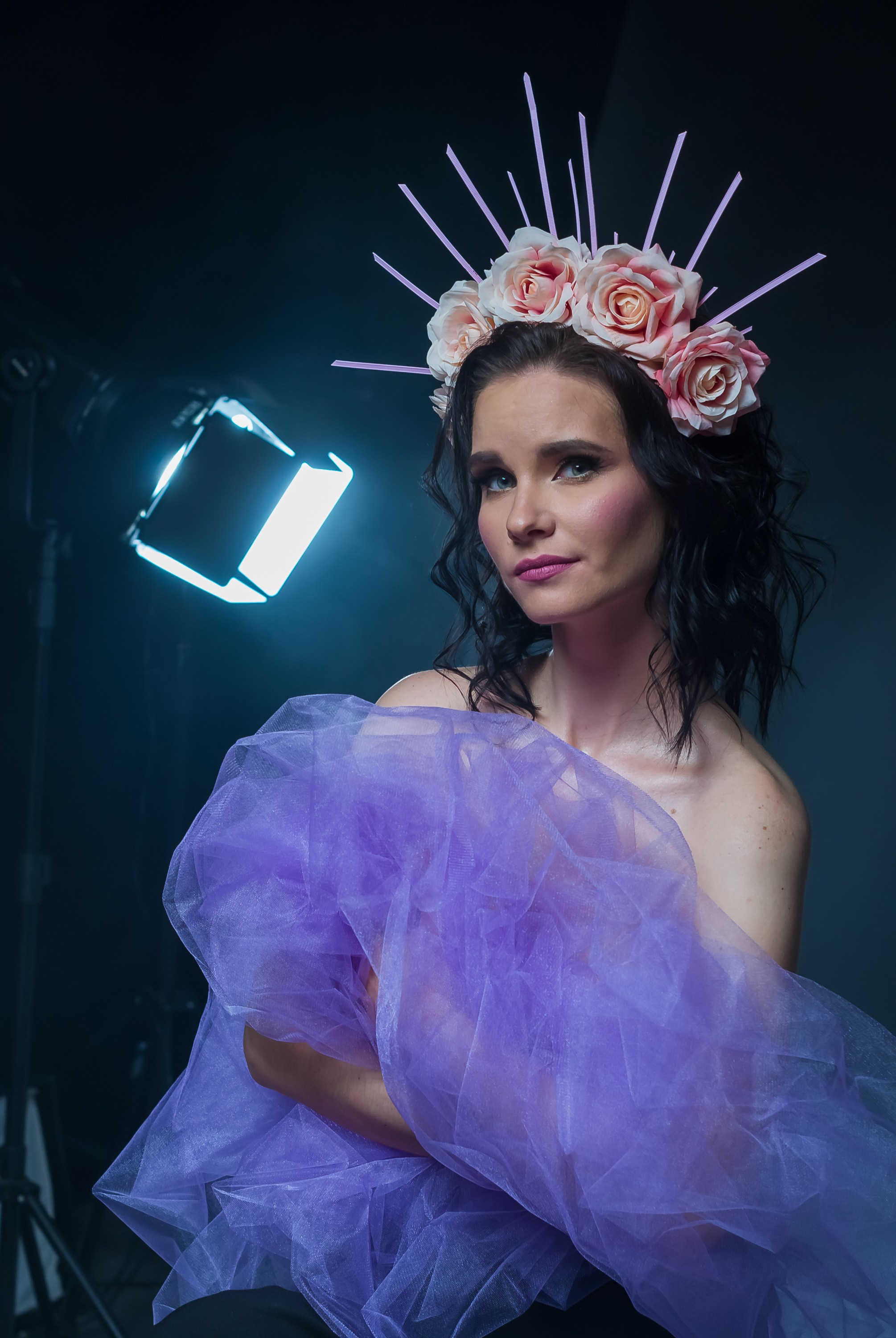 Бьюти съемка Юлии. Фотограф Тула творческие фотосессии недорого Ольга Ромашина