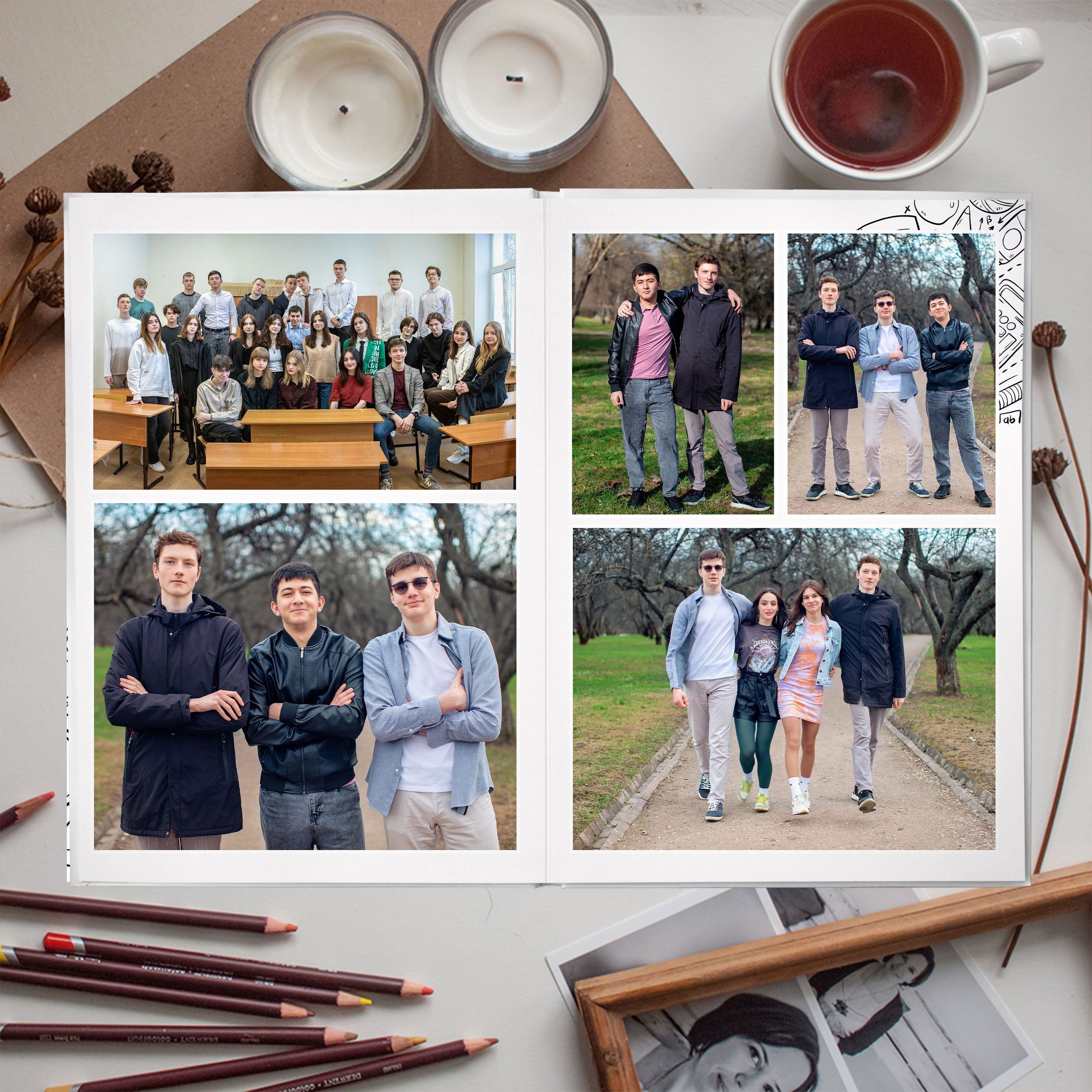 Фотоальбом «ЛАЙТ» (2 разворота)