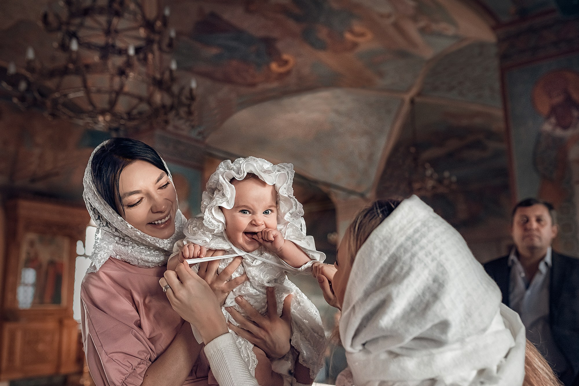 Таинство Крещения (репортажная съемка). Moscow_CPC