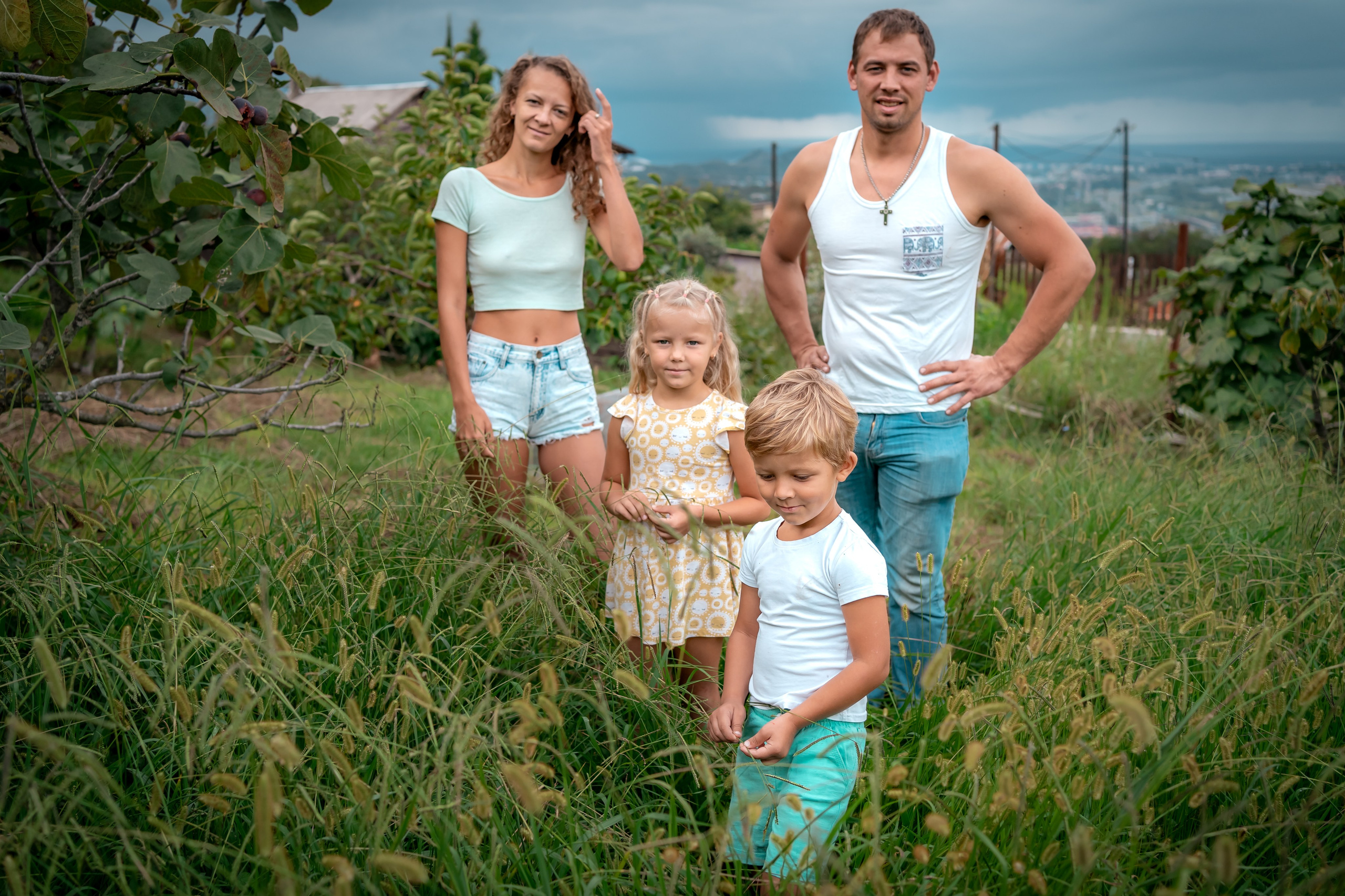 День с семьей, Сочи. Семейный фотограф Варвара Сорока в городе Москве