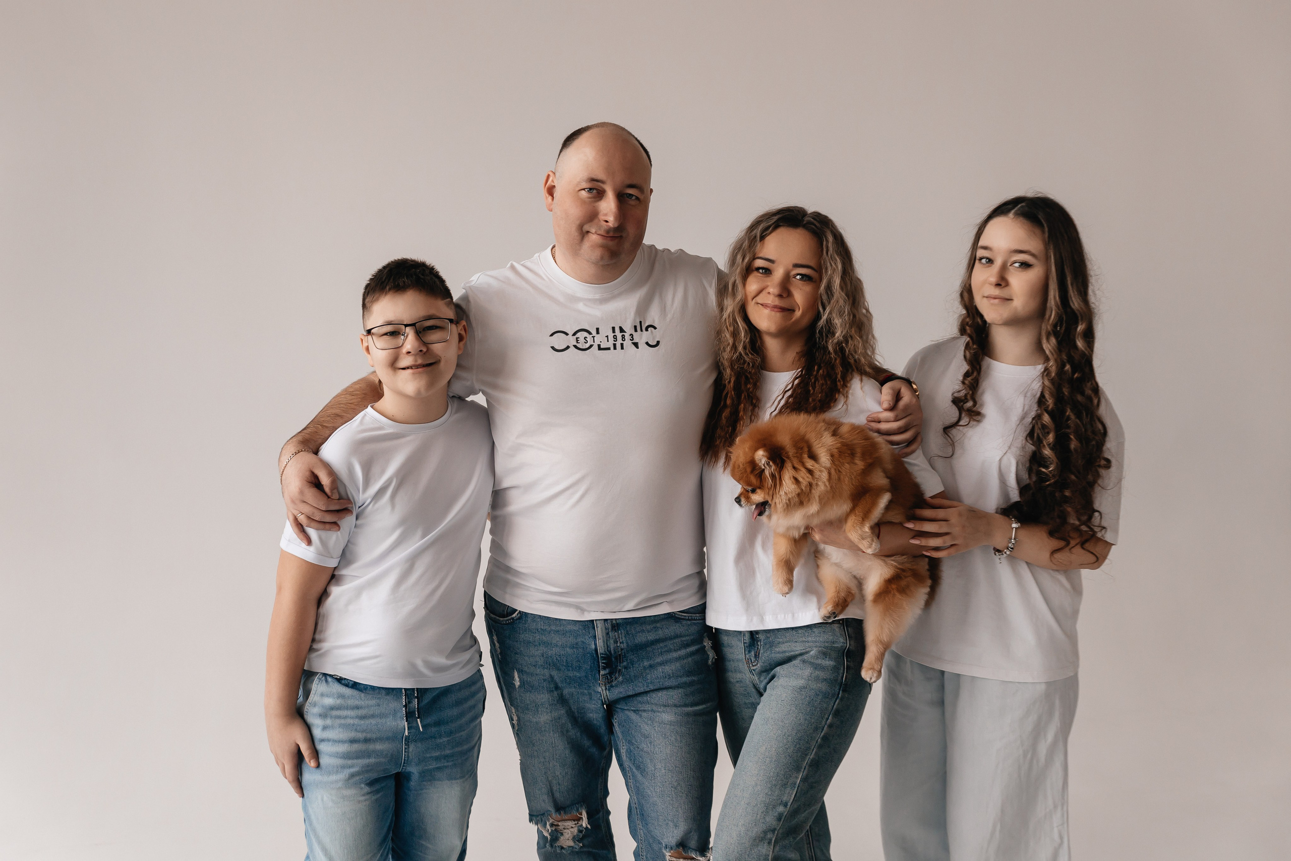 Татьяна, Дмитрий, Эвелина, Богдан. Семейный фотограф Минск Усова Ольга