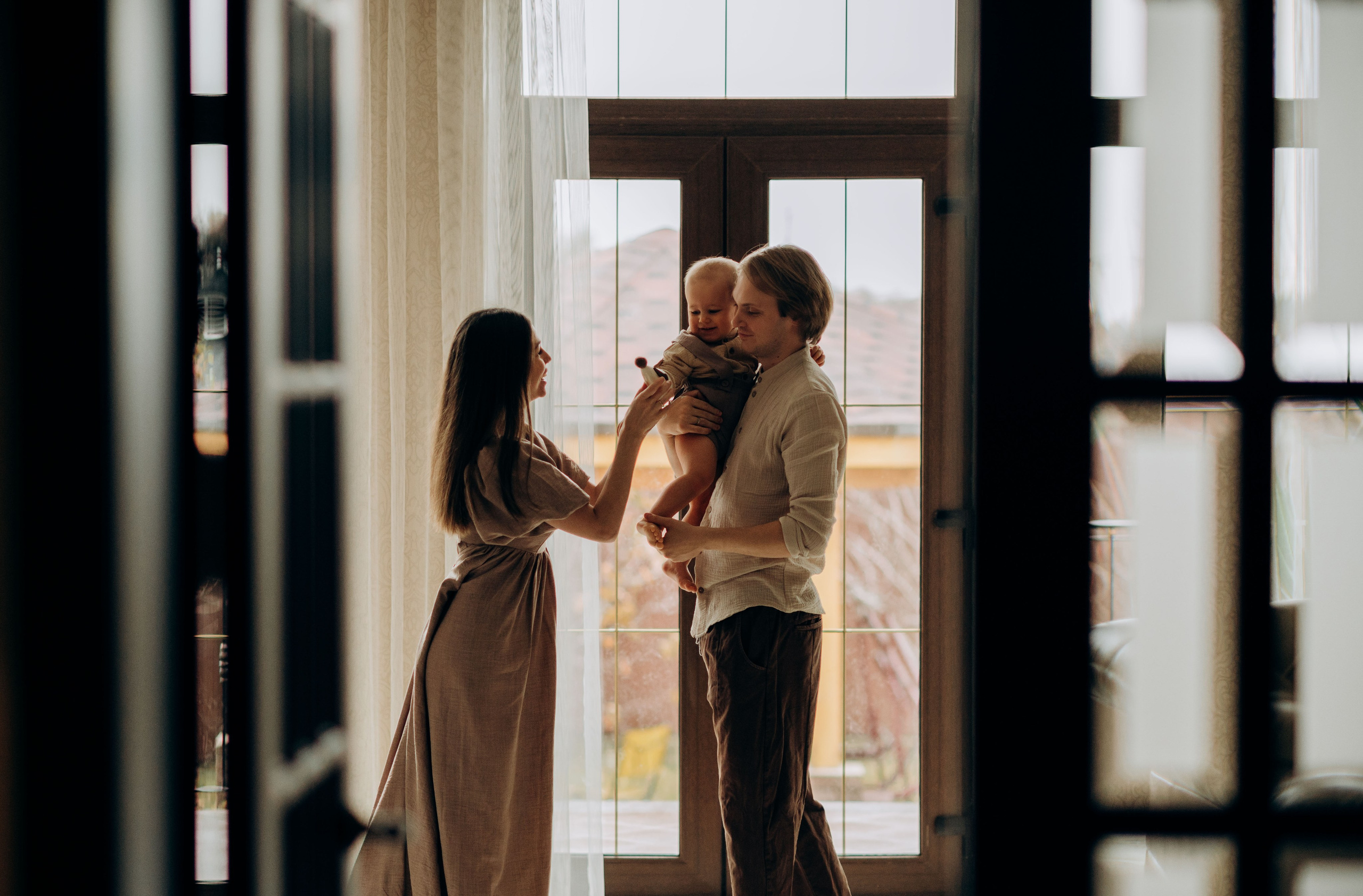 Домашняя фотосессия на годик. Семейный фотограф в Домодедово и Москве Елена Пичугина