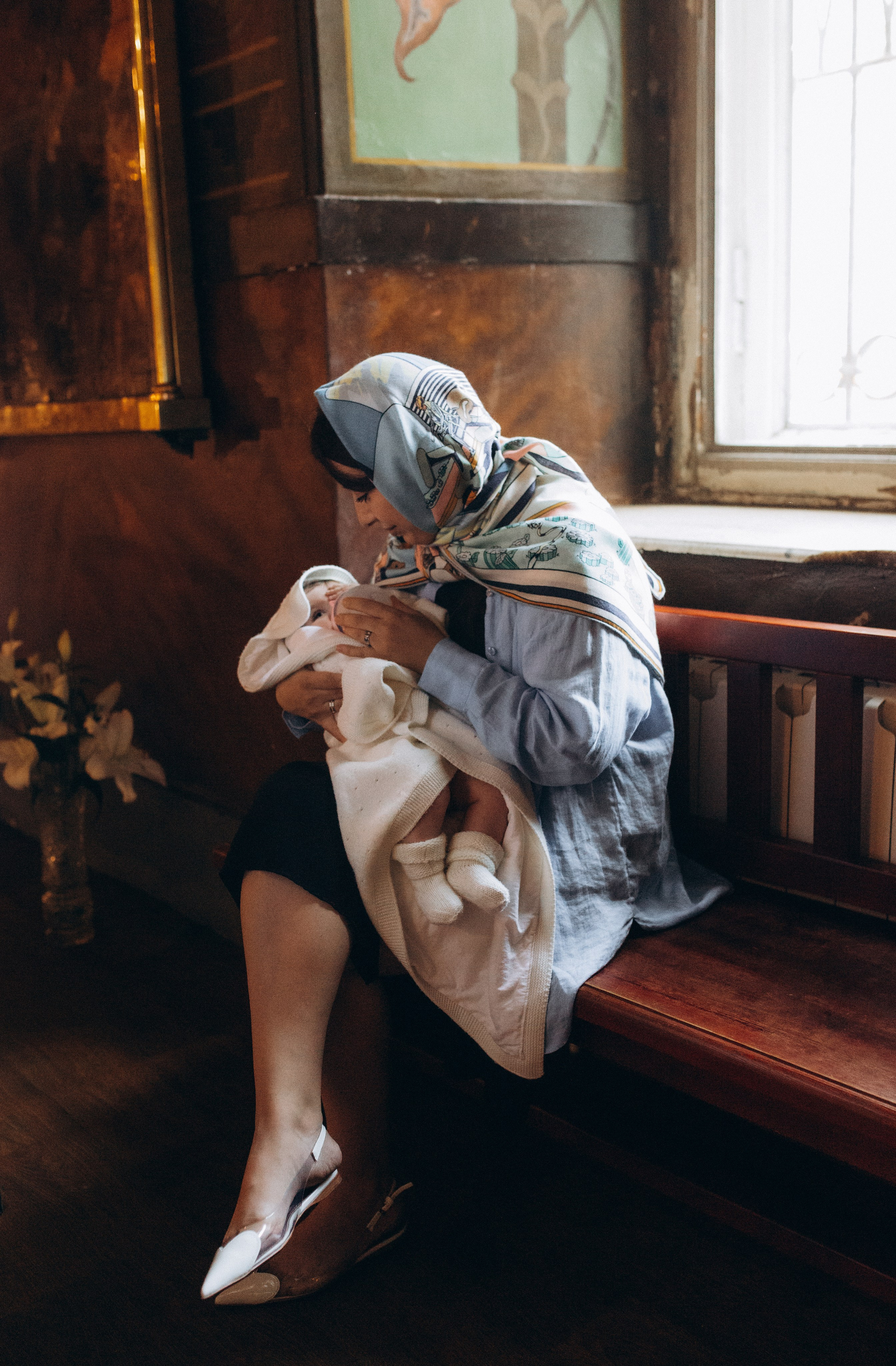 Таинство Крещения. Семейный и детский фотограф в Москве Антонина Смирнова