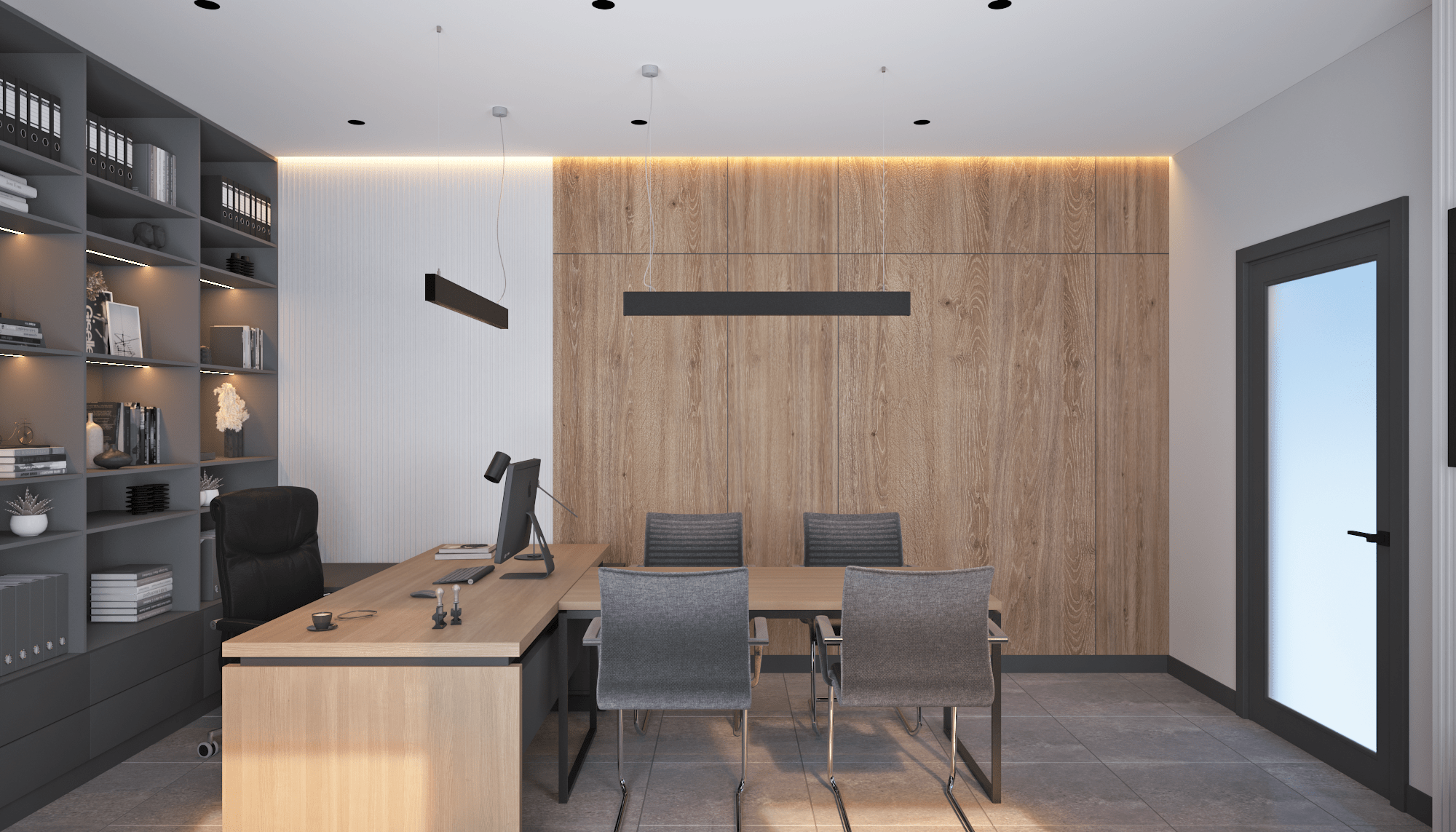 Офис компании Oknova. RASEN DESIGN. Архитектурные проекты зданий, интерьеров и благоустройства