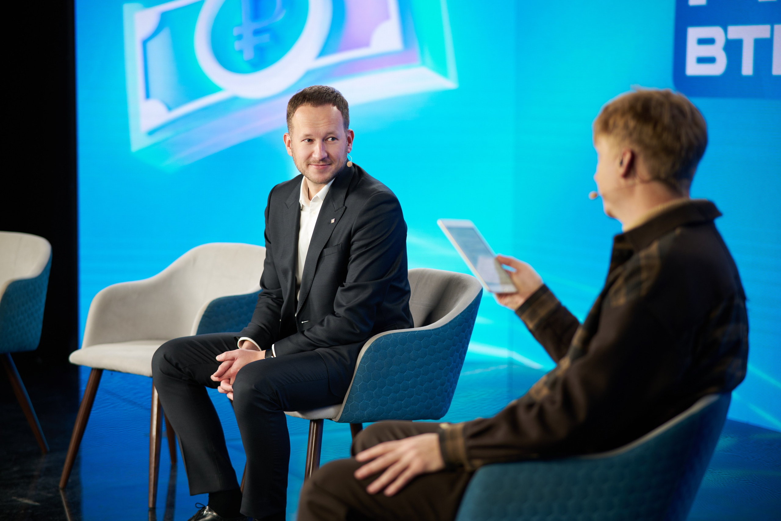 Backstage съёмка трансляции ВТБ Именные гранты 2025