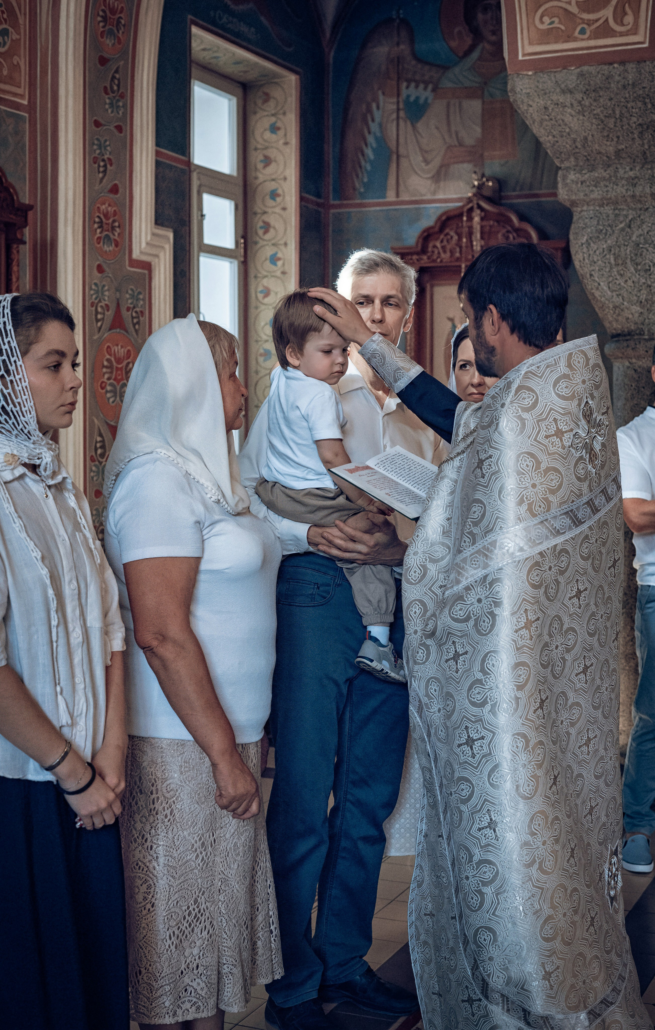 Сьемка крещения в Красноярске. Фотограф на крещение в Красноярске. Фотографы крещения/венчания  Красноярск Татьяна и Вячеслав Переваловы