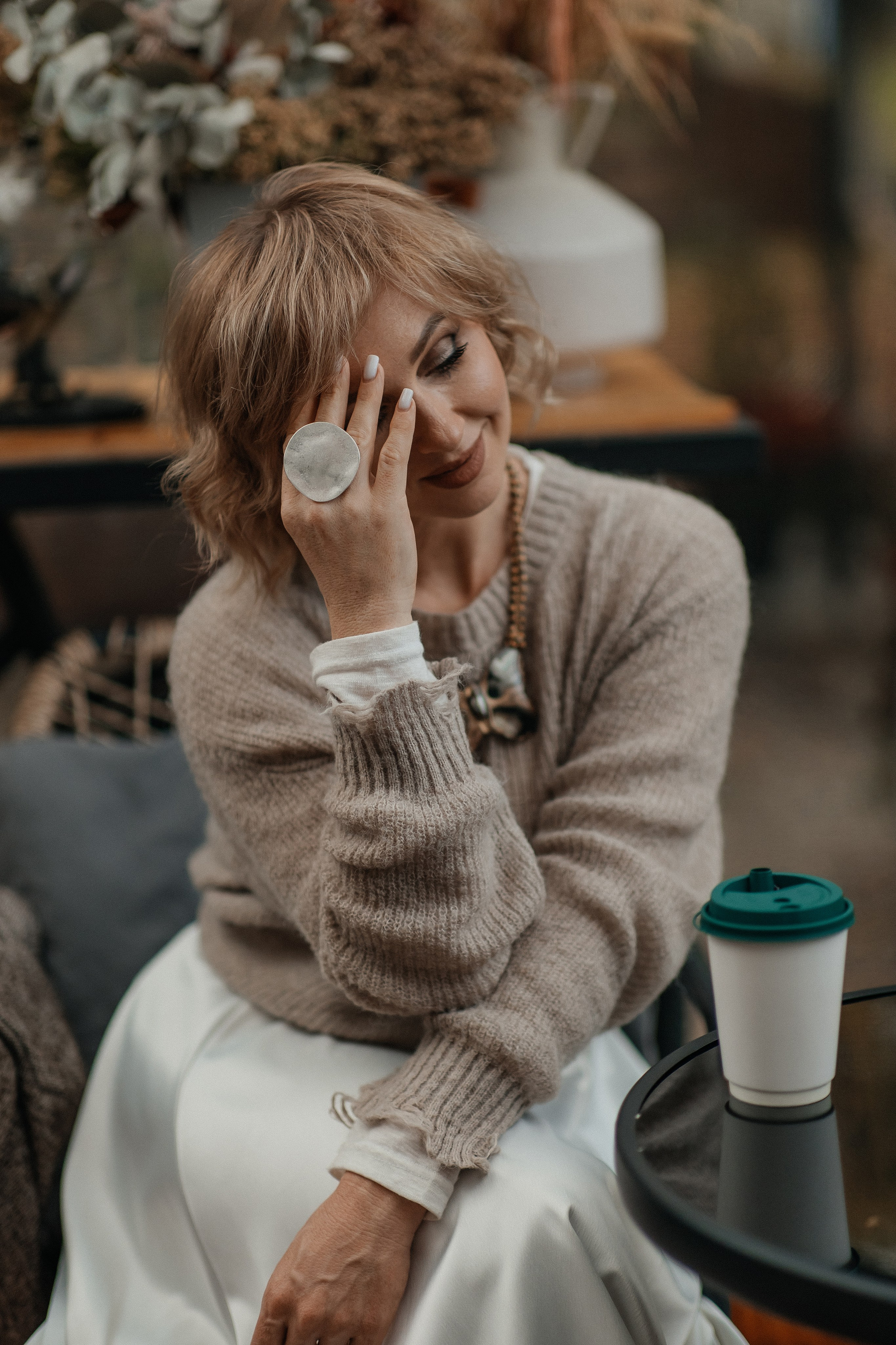 Маша и осень