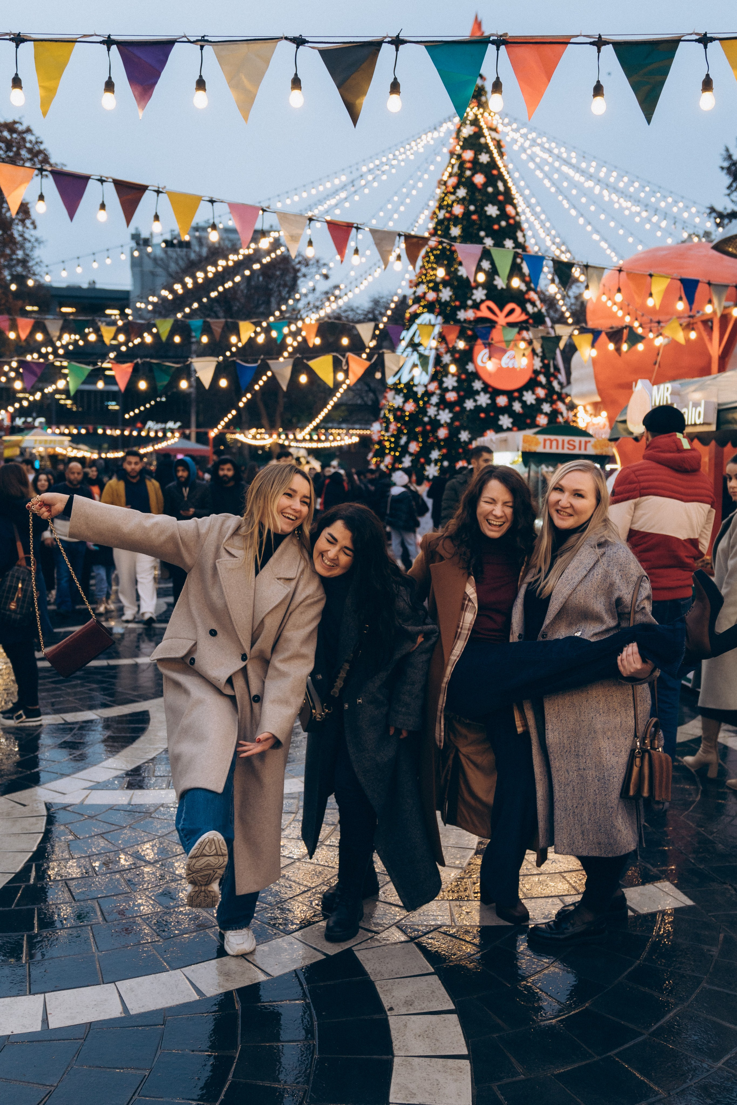 Рождество с подругами. Фотограф в Баку Екатерина Ракитянская