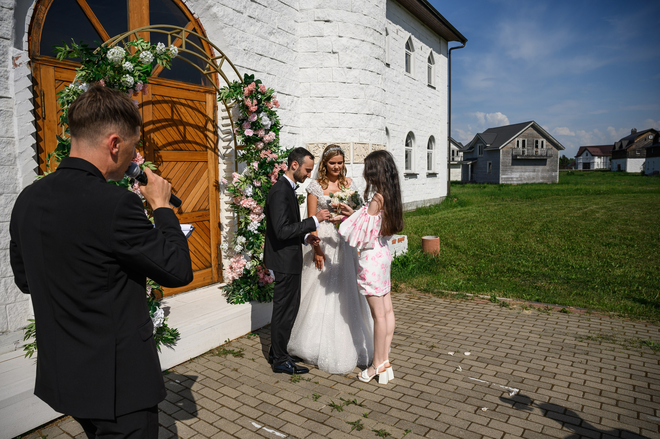 Свадьба шатер Город мастеров — Русская сказка. Свадебный фотограф Москва Юрий Кульман