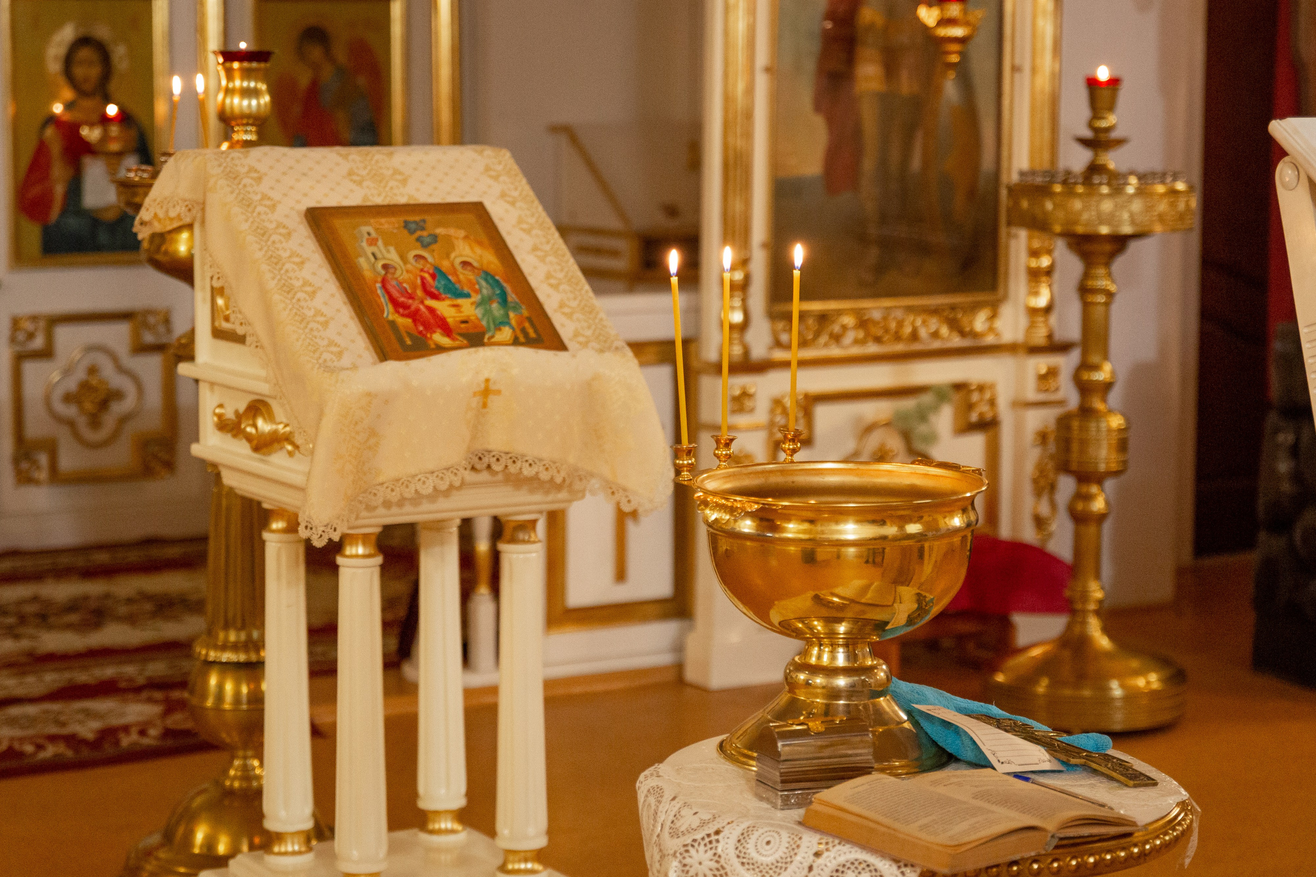 Таинство крещения. Фотограф Комаров Сергей