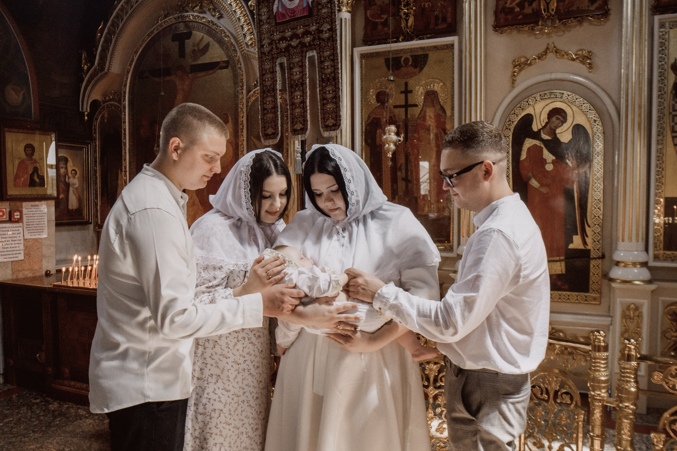 Крещение в Свято-Георгиевском монастыре. Семейный фотограф и видеограф Алёна Ким