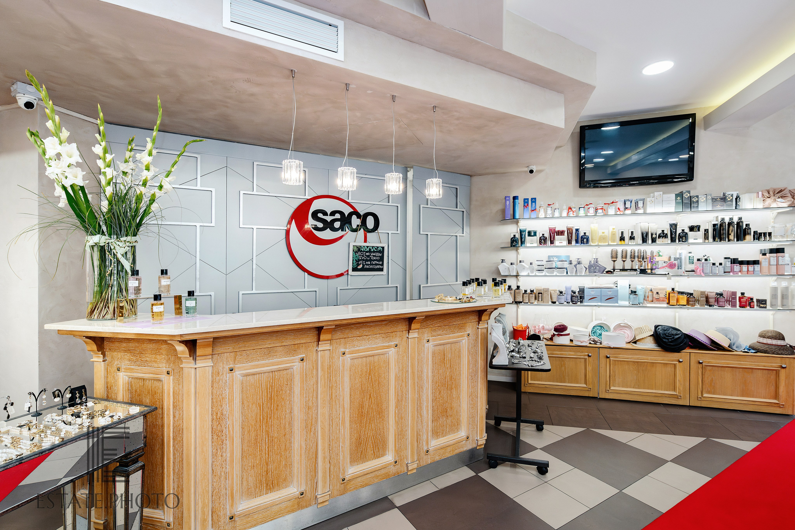 Салоны Красоты. Интерьерный фотограф Москва Татьяна Казакова