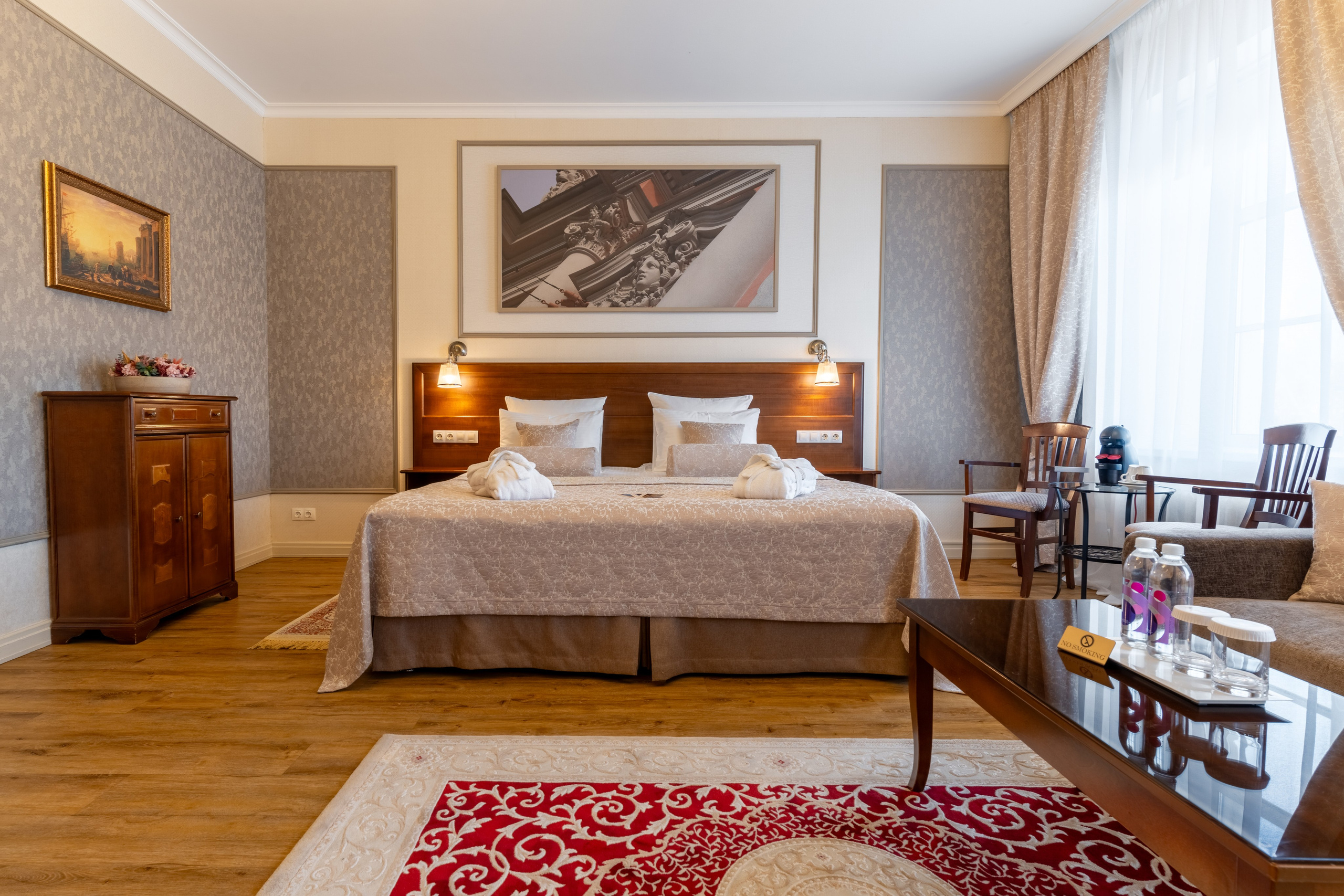 Интерьерная фотосъёмка отеля «Пётръ», Санкт-Петербург