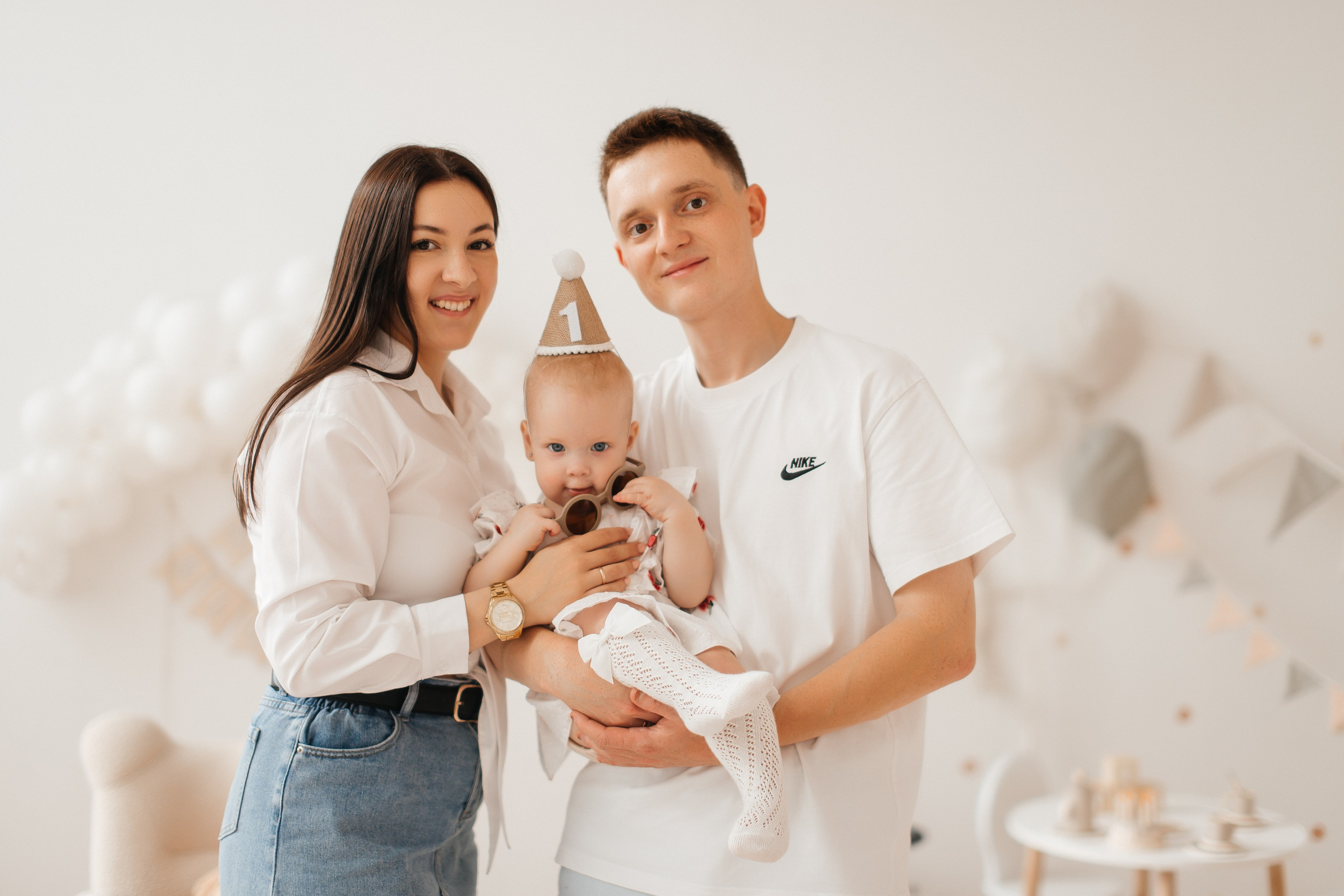 1 годик Ксении. Свадебный и семейный фотограф в Санкт-Петербурге