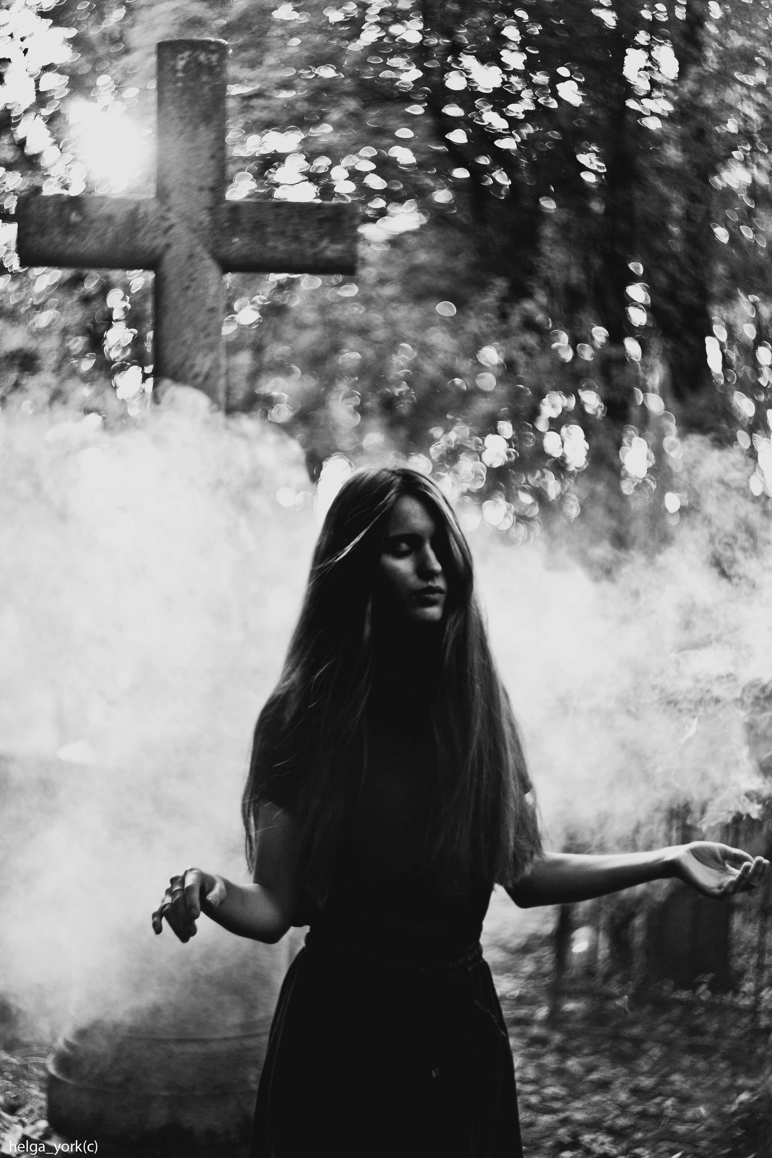 Портреты (чб). Фотохудожник Хельга Йорк