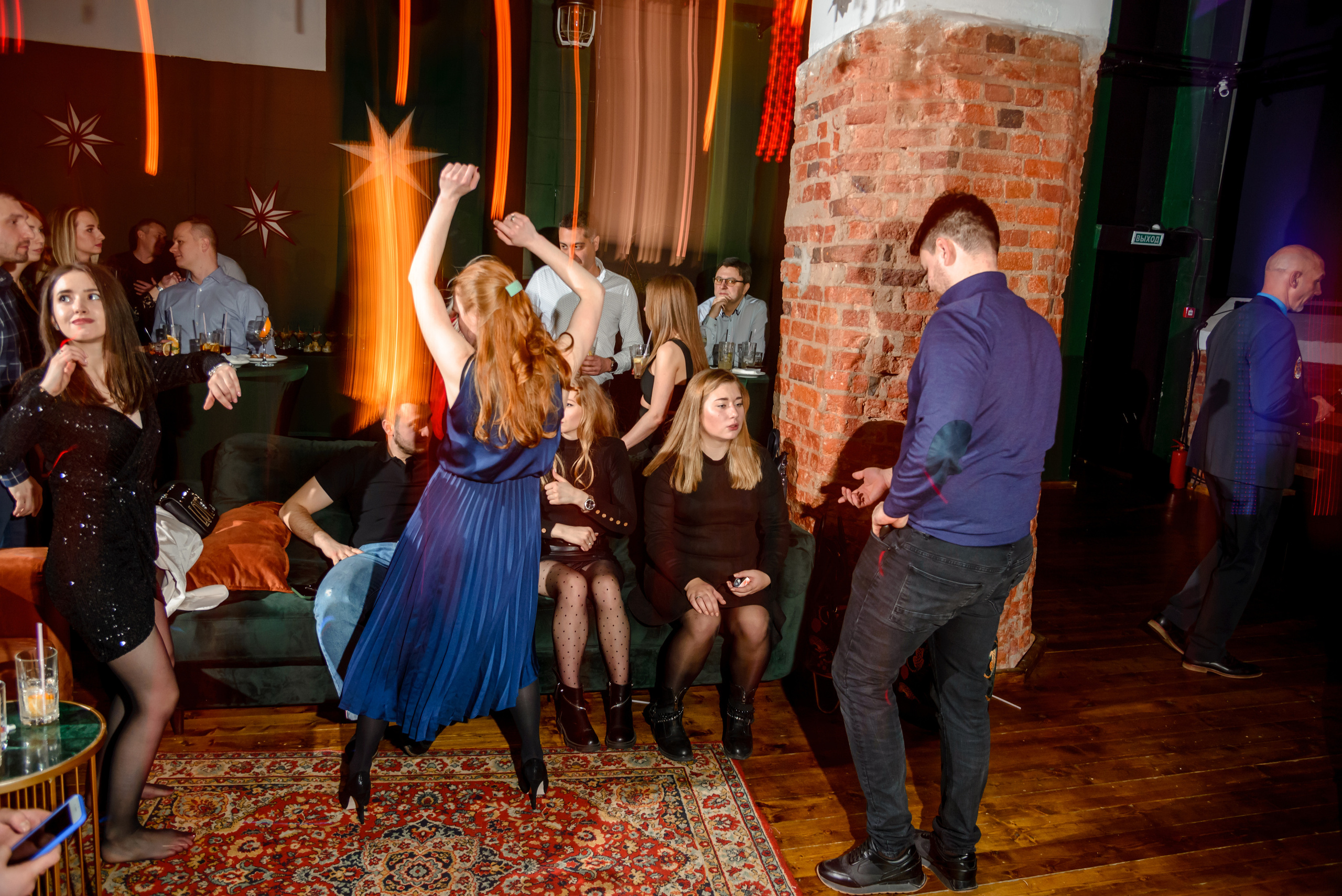 Новогодний корпоратив авиакомпании. Фотограф в Москве Елена Брюханова