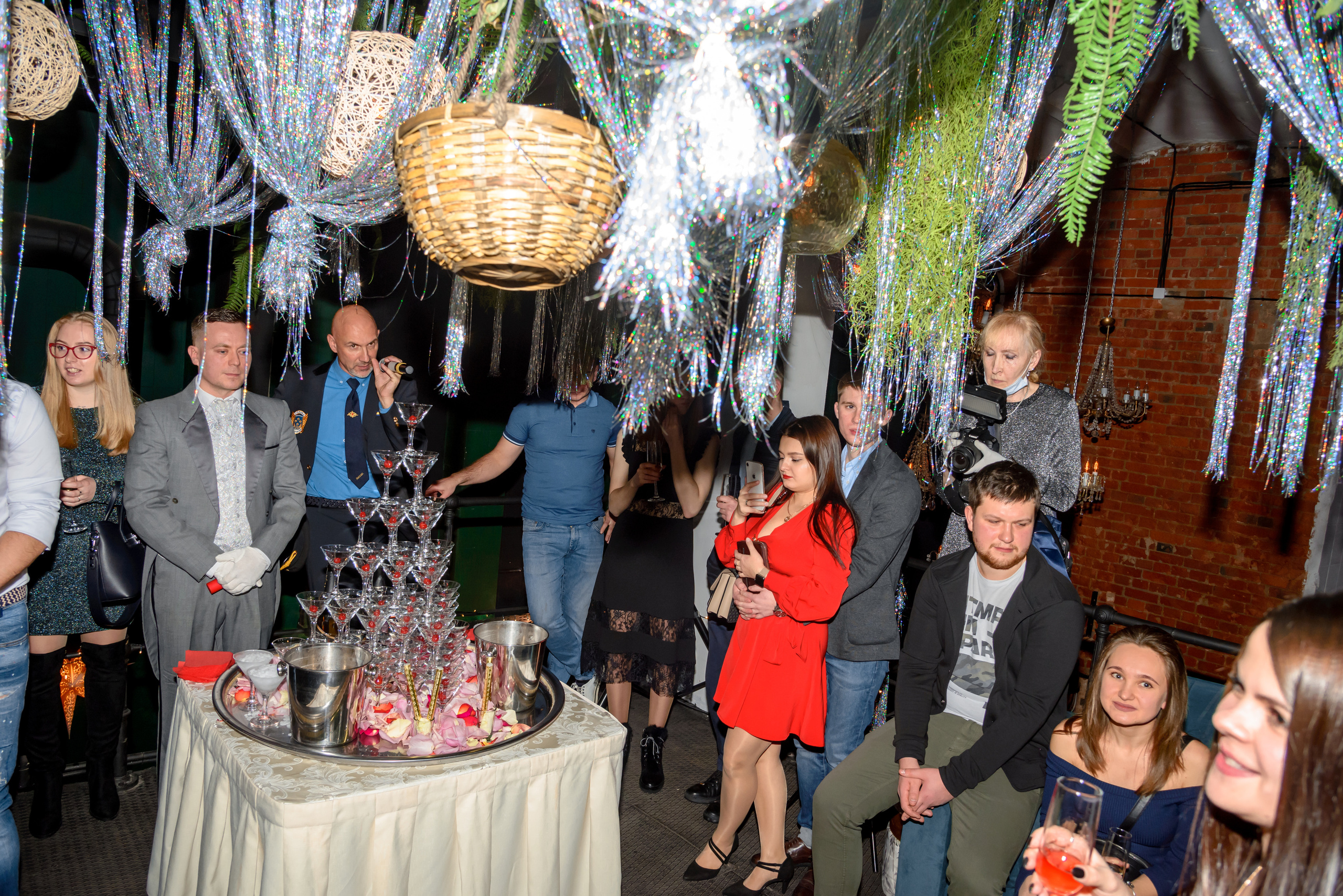 Новогодний корпоратив авиакомпании. Фотограф в Москве Елена Брюханова