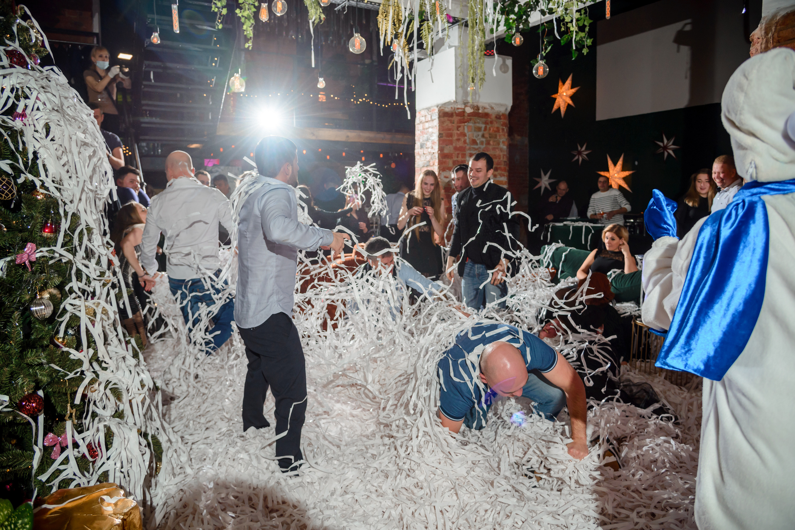 Новогодний корпоратив авиакомпании. Фотограф в Москве Елена Брюханова